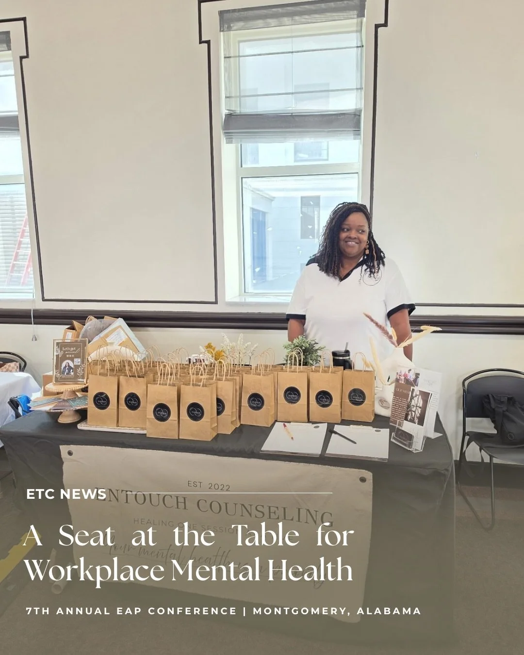 Another year at the EAP Conference! 🤎

We had the opportunity to attend the 7th Annual EAP Conference for the second year.

I enjoyed connecting with fellow professionals, including @marlo_young777 and @officiallykwatasianhunt, and being part of con