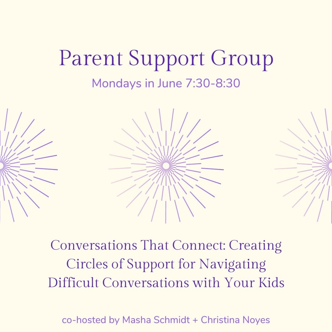 New support group starting in June:

Conversations that connect ❣ a peer led support group for parents and caregivers 

Have you ever felt unprepared to answer a question your child asked or disheartened with how they are approaching a topic? Navigat