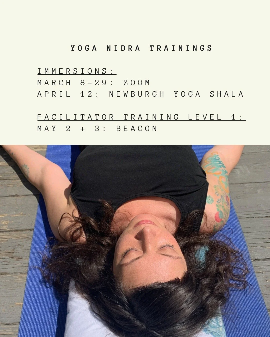 Whether you are a yoga instructor, organizer, caregiver - these are challenging times to care for others while staying resourced. This is why we developed the Yoga Nidra for Changemakers curriculum!

Our Yoga Nidra Immersion is designed to give you t