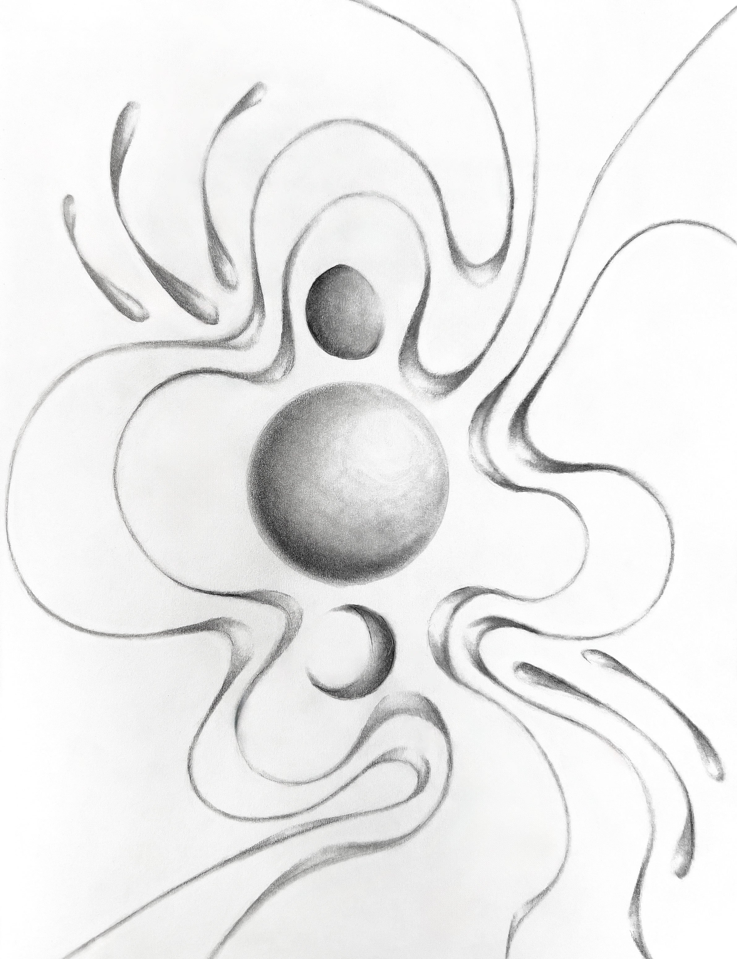 High Tide, 2026 (Graphite on Paper)