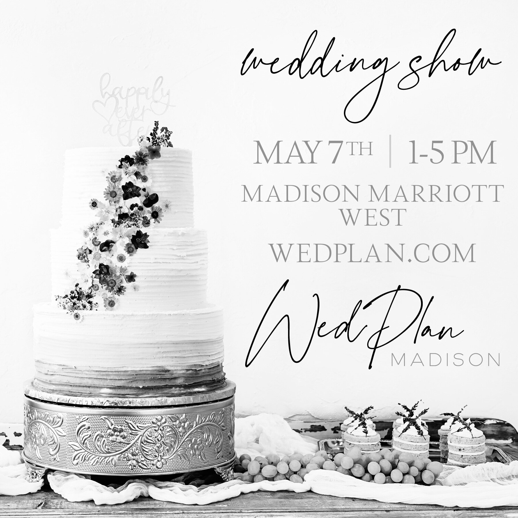 Todays the day, the sun is shining...the wedding show is here! Hosted by @wedplanmadison !!
Come stop by my booth, cant wait to see you all there! 
.
.
.
.
.
#bridalshow #weddingshow #weddingexpo #weddingshopmadison #madisonwi  #weddingplanningtips #