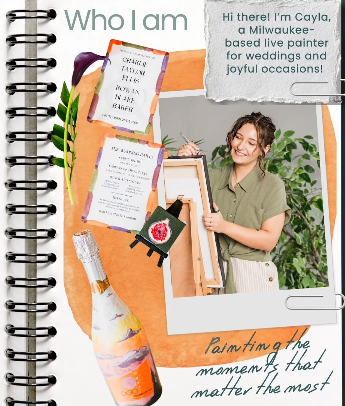 Your Guide to This Season’s Wedding Expos — Come Meet Cayla the Painter!