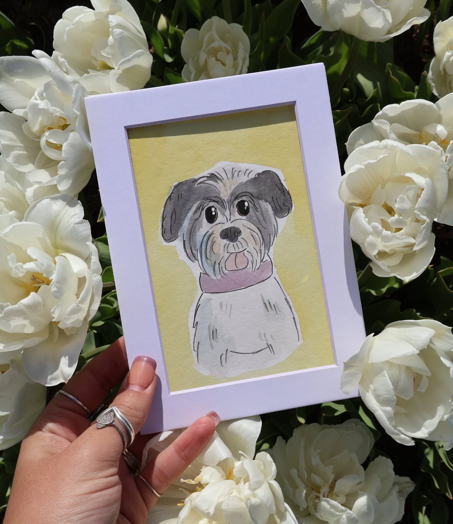 One of the hardest and most meaningful parts of this job is getting to help preserve the memory of pets who meant so much!

Finished this portrait yesterday as a gift for a mother missing a very loved companion!

There&rsquo;s something really specia