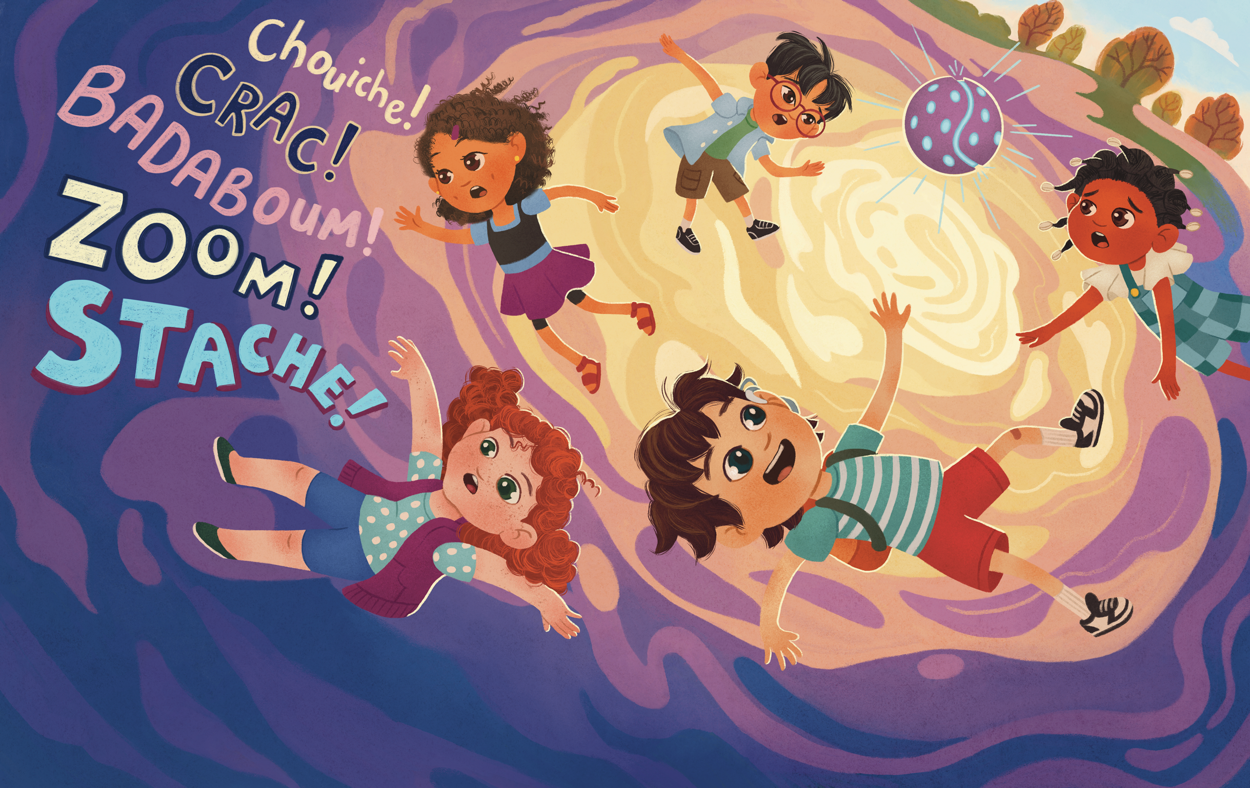 Olga Urbanowicz - Un-délicieux-voyage - kids book illustration tourbillon.png