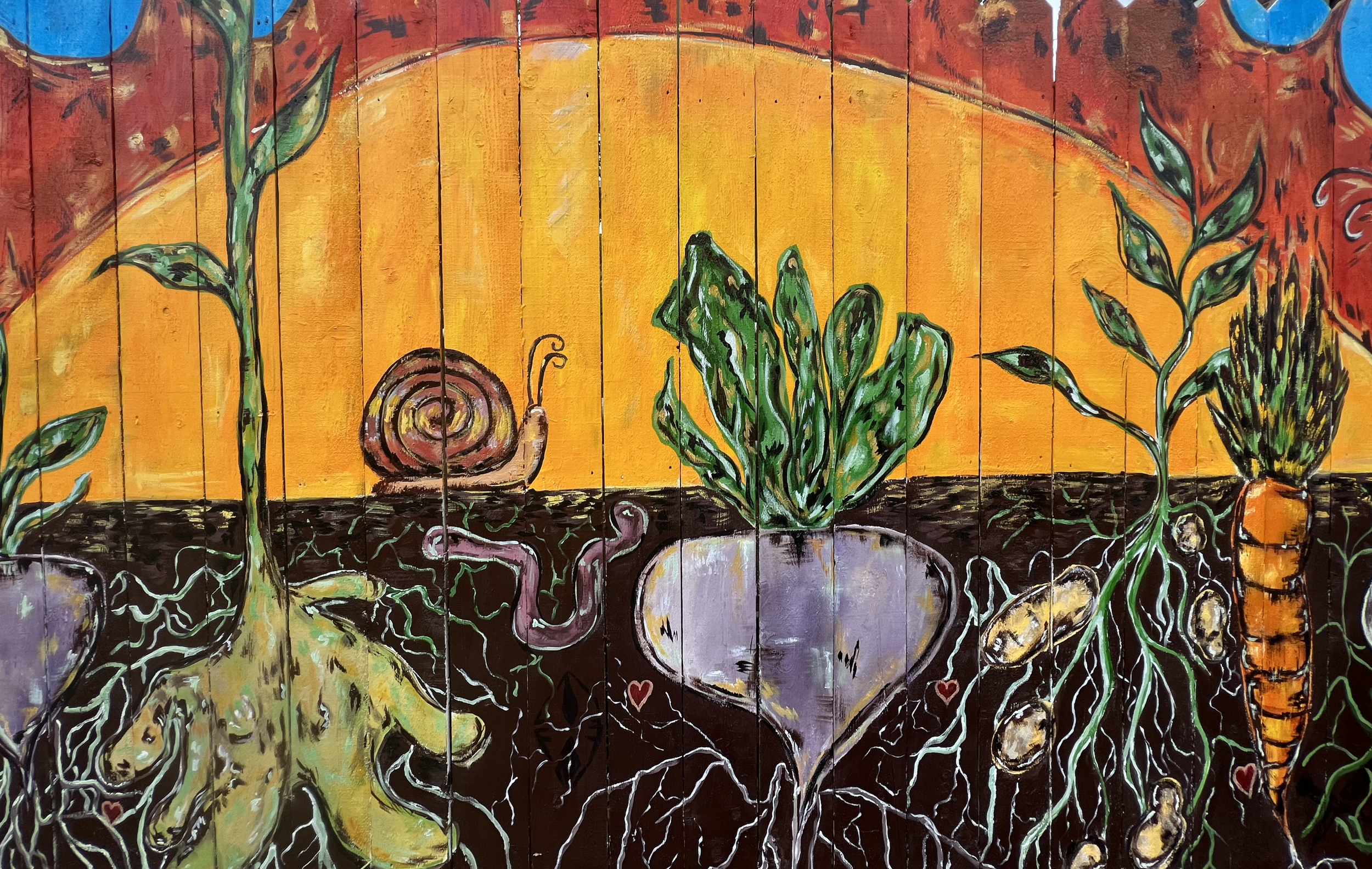 Sacred Roots Farm Mural – 
Urban Hope Refuge Church