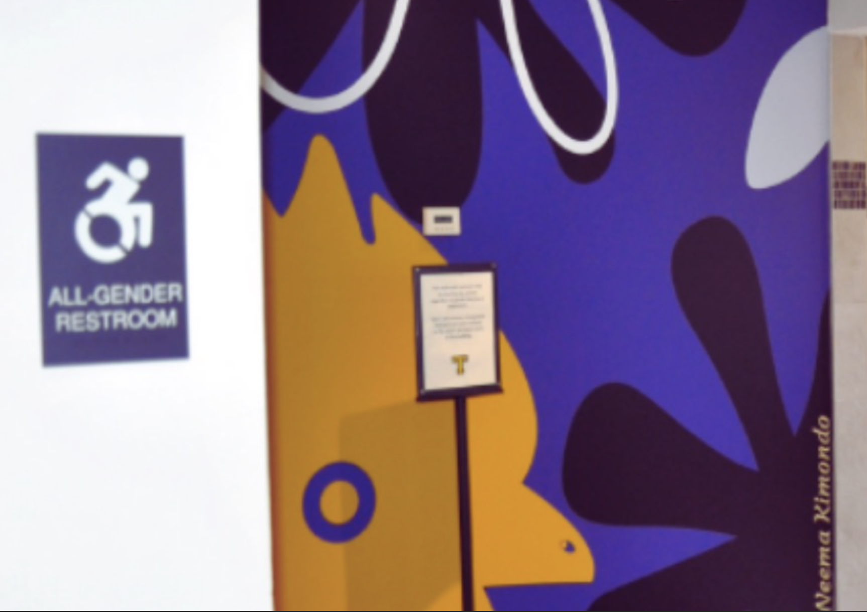 All-Gender Restroom Digital Mural