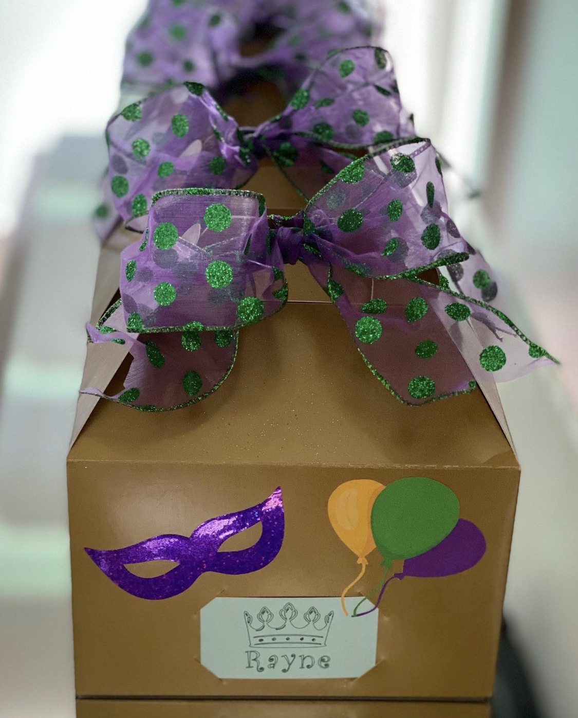 Mardi Gras Party Boxes