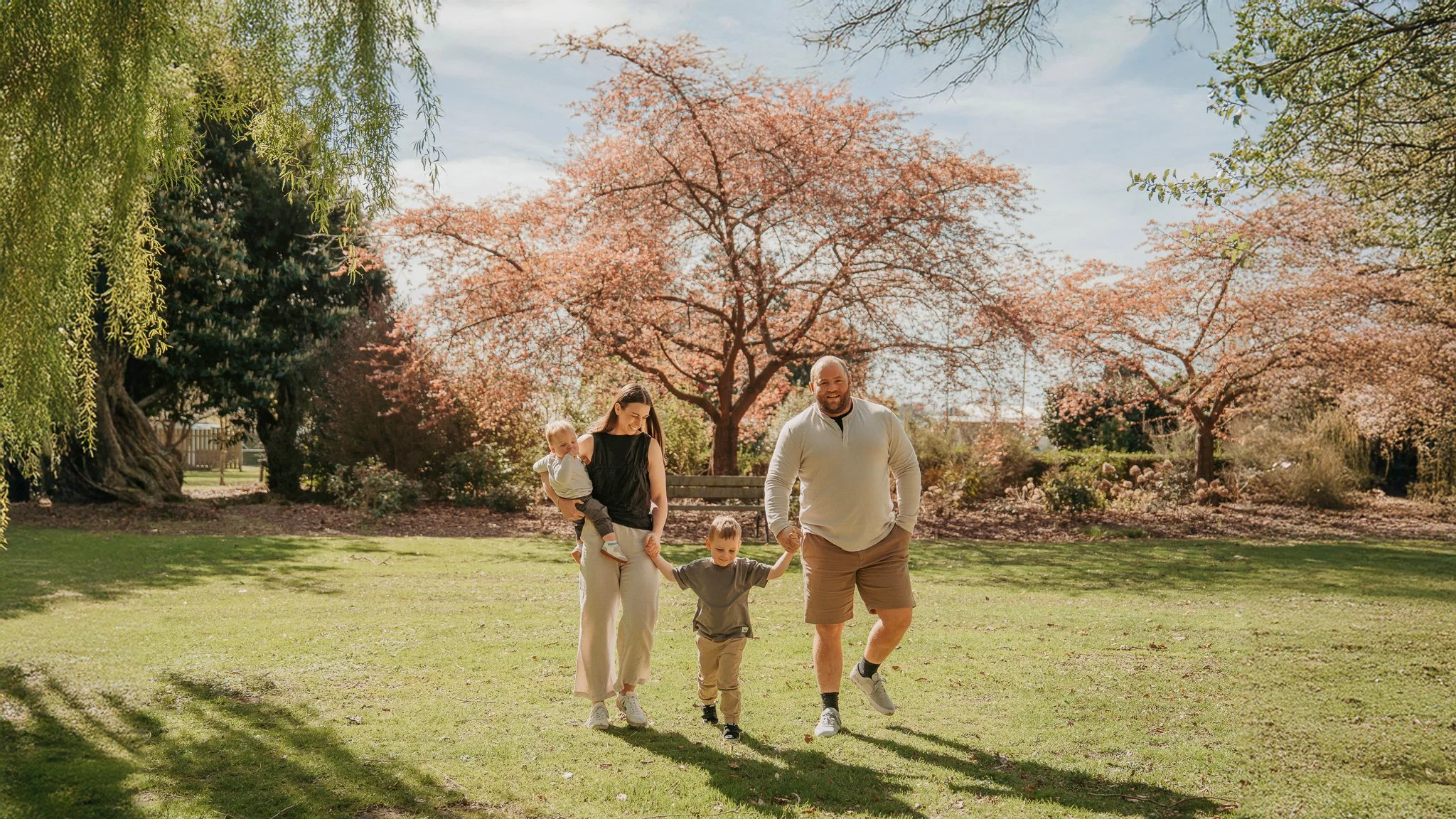 Agnew Family at Naish Park &lt;3
This beautiful family has grown to FOUR! How special is that! From photographing wee Ollie when he was just 6 months old, to him now leading the family round the park, and being a fabulous photographer assistant, they