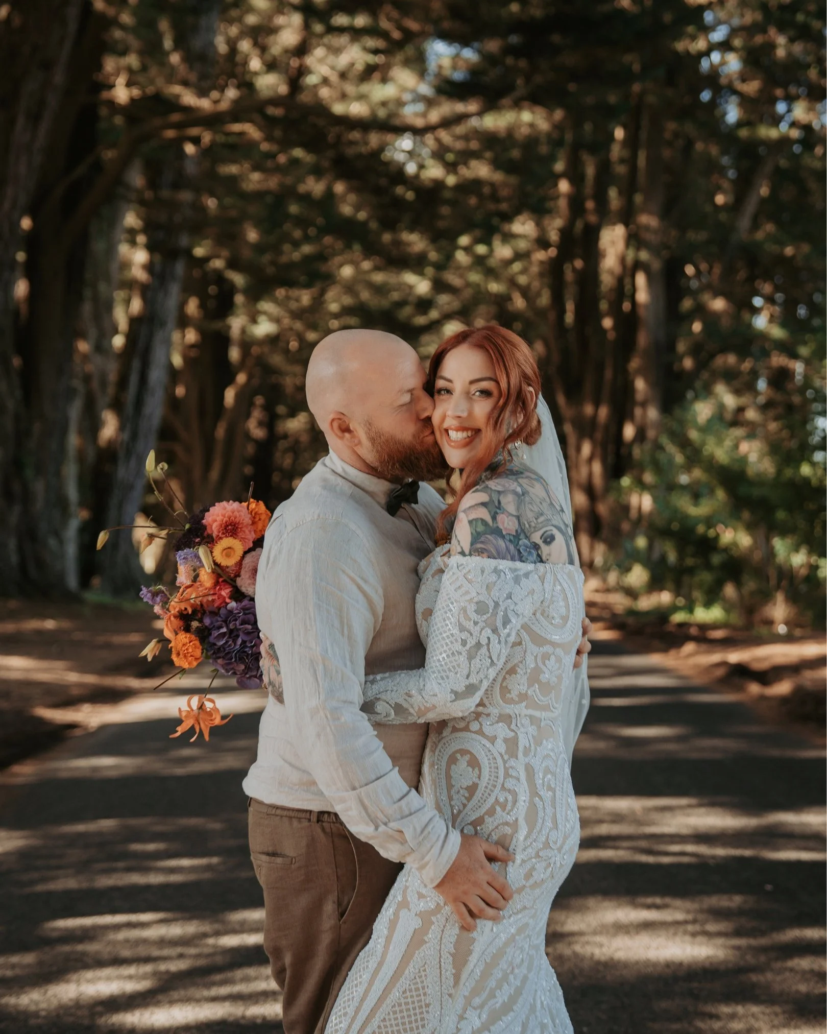 Loren &amp; William <3

What an absolute blinking RIOT! These guys didn't just plan a wedding, they planned a party - a day filled with all the things that mattered most and none of the fluff! From getting ready with their children, to taking one 
