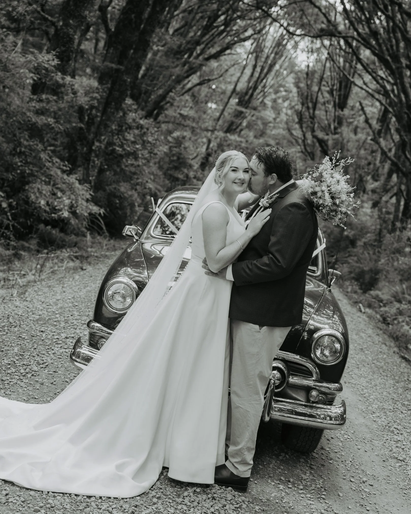 Catherine &amp; Tim <3
Still fizzing over sharing the day with C&amp;T on Friday last week! The Catlins put on an absolute ripper of a day for these guys to celebrate becoming husband and wife! Cat even organised for a long time family heirloom ca