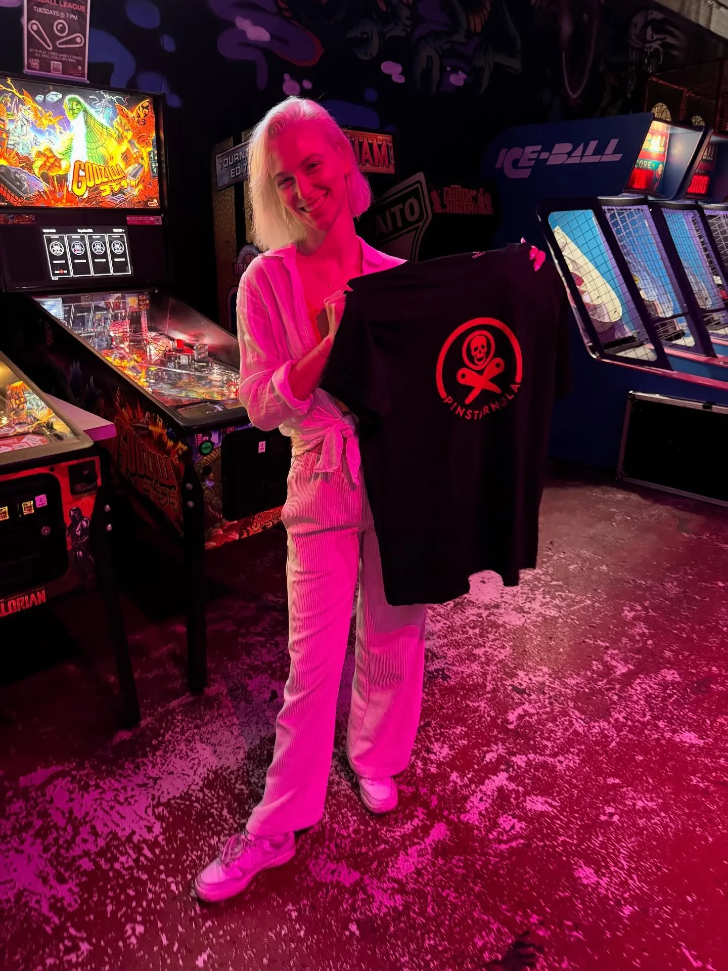 It was an electric and competitive night of the beautiful sport of pinball, and Marisol took home the prize! Thanks to @pinstarnola for the sweet shirt and @emporiumneworleans for always providing a great venue and supplying sweet tunes.
See you nex