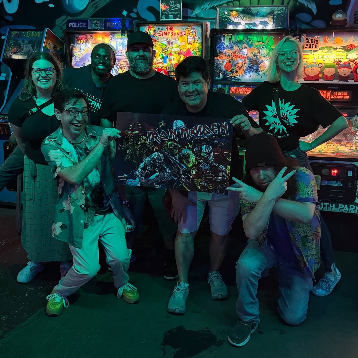 The Tuesday night @emporiumneworleans pinball crew looking strong 💪🏼 

Congratulations to Roby for taking home the @sternpinball translite!

The Emporium Pinball League meets every Tuesday at 7pm - $1 to play, all skills levels welcome - bring a fr