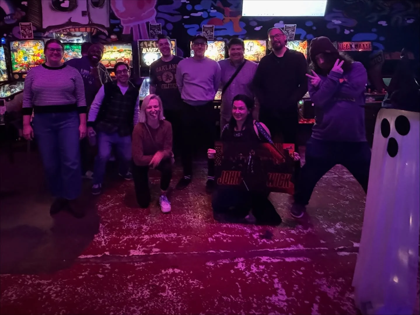 👻 The third season of Emporium Pinball League came to an exciting close this week! Congratulations to Bridget for the sweet John Wick translite from @sternpinball (and some cool tattoos) &mdash; and on Wednesday night, @songofroland came out on top 