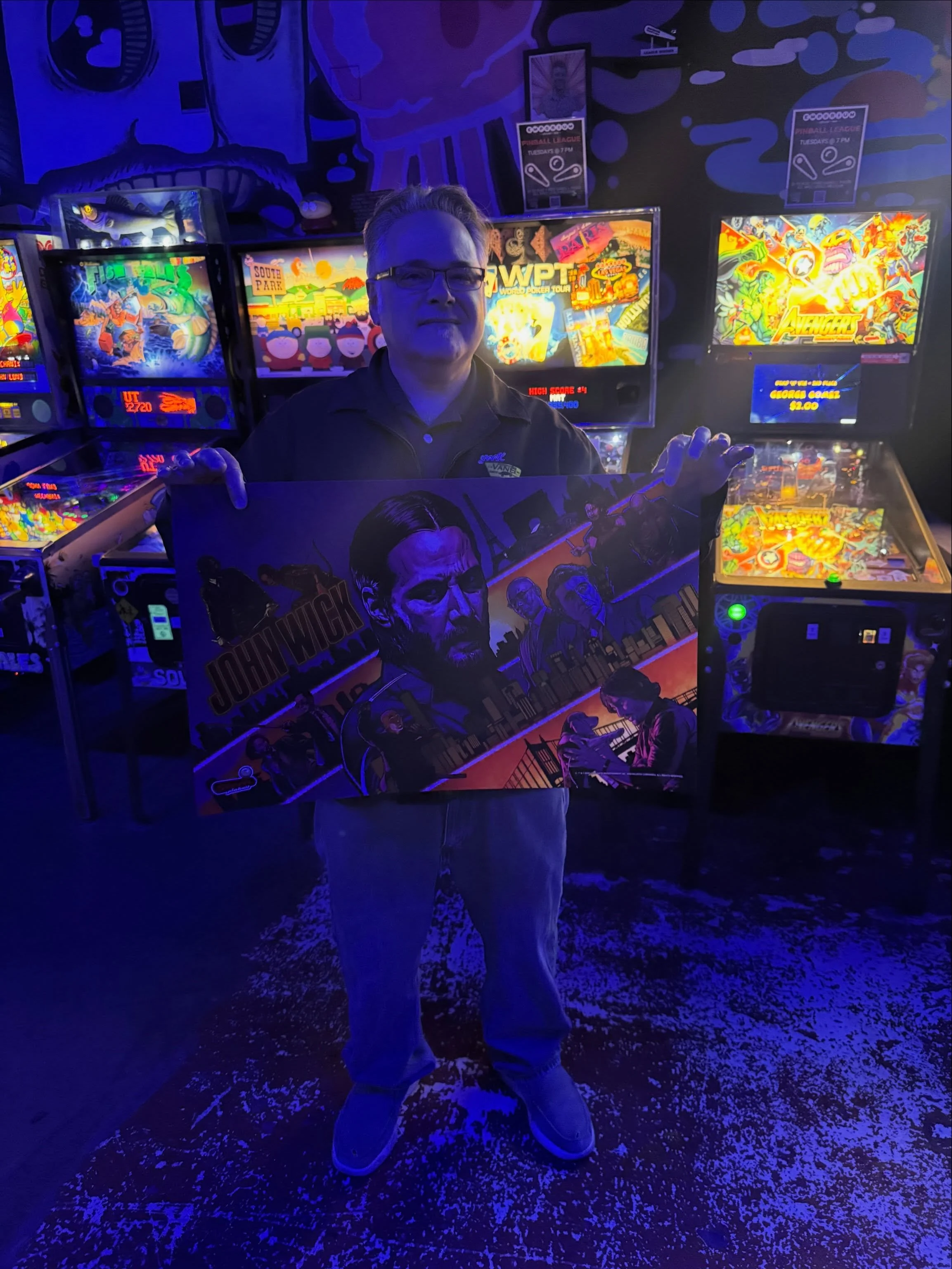 ✨ LARRY BEATS ROLAND ✨ 

After a hard fought evening, Larry took home the win and the prize last Tuesday. Tonight, we go back to battle. Will Roland fall again? 🧨 

💪🏼 NOLA&rsquo;s best pinball league meets every Tuesday at 7pm  @emporiumneworlean
