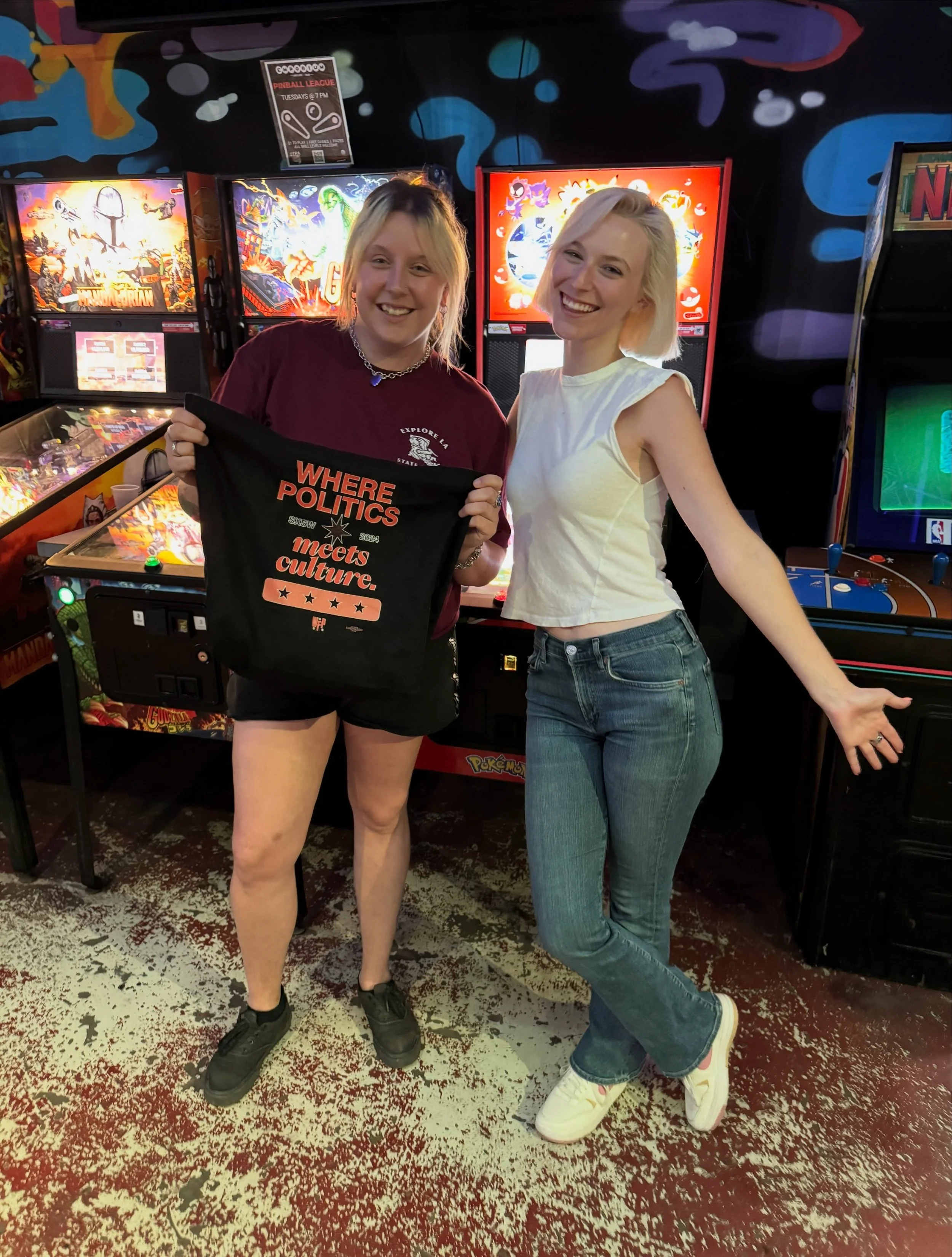 The completion is heating up 🔥 in week 4 of pinball league, Ash scooped up the prizes - there&rsquo;s 2 more weeks of this season before the finals next Wednesday! Come out and play 👽 

💪🏼 NOLA&rsquo;s best pinball league meets every Tuesday at 7