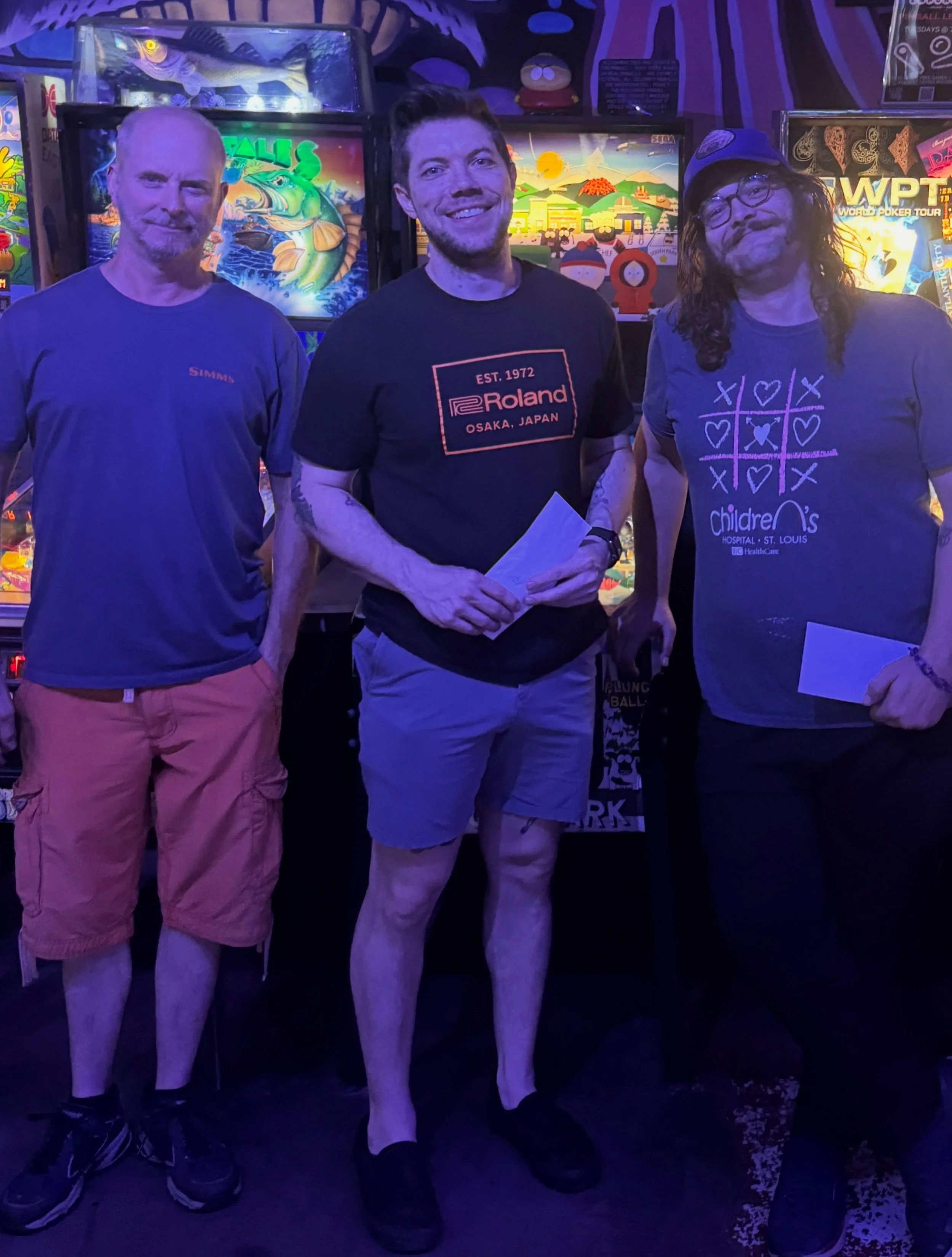 🏆 Season 7 of the Emporium Pinball League finished up with Roland as the victor, followed by Curtis, Mike, and Chris. 🗓️ Season 8 starts on Tuesday, June 30 - join at any time and beat Roland! 👾 

💪🏼 NOLA&rsquo;s best pinball league meets every 