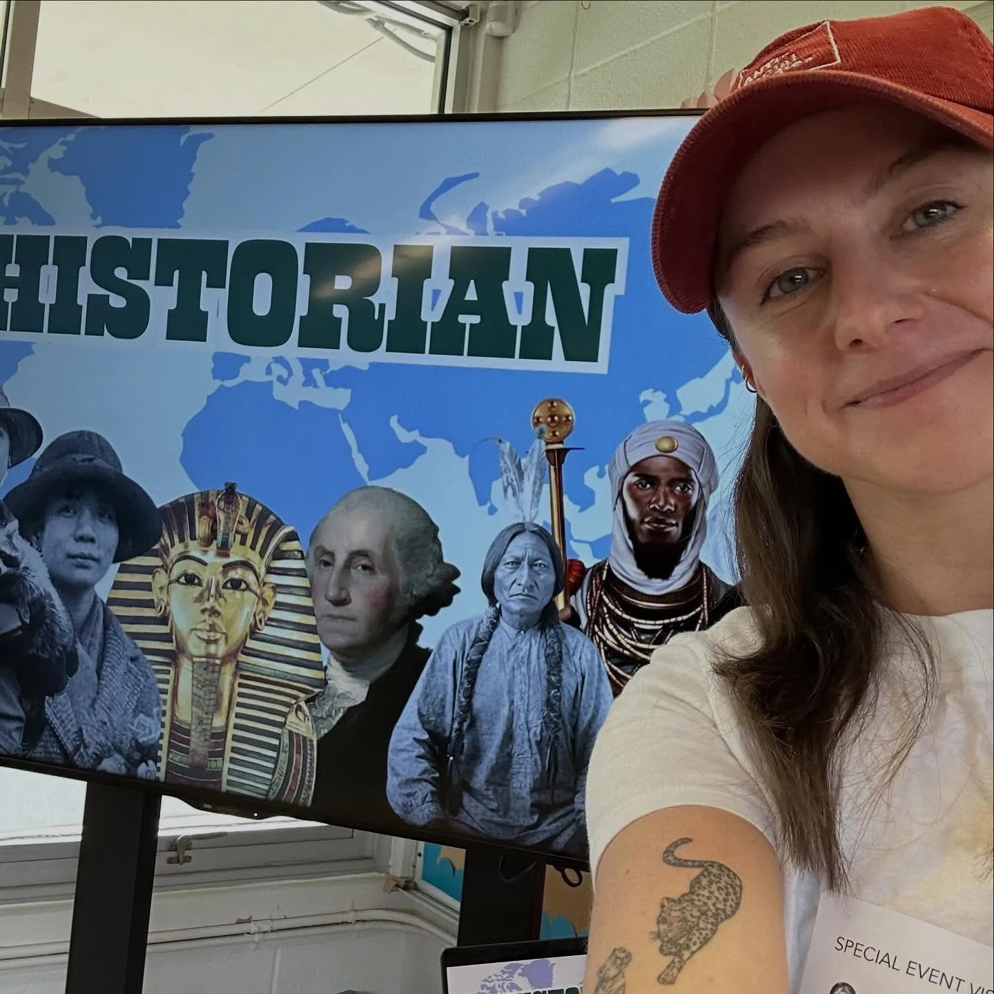 LOVED getting to present at Career Day at my kid&rsquo;s school today. Overheard a 4th grader telling their friends &ldquo;I want to be a historian!&rdquo; on their way out 🥺😊

#historyteacher #history #historian #careerday
