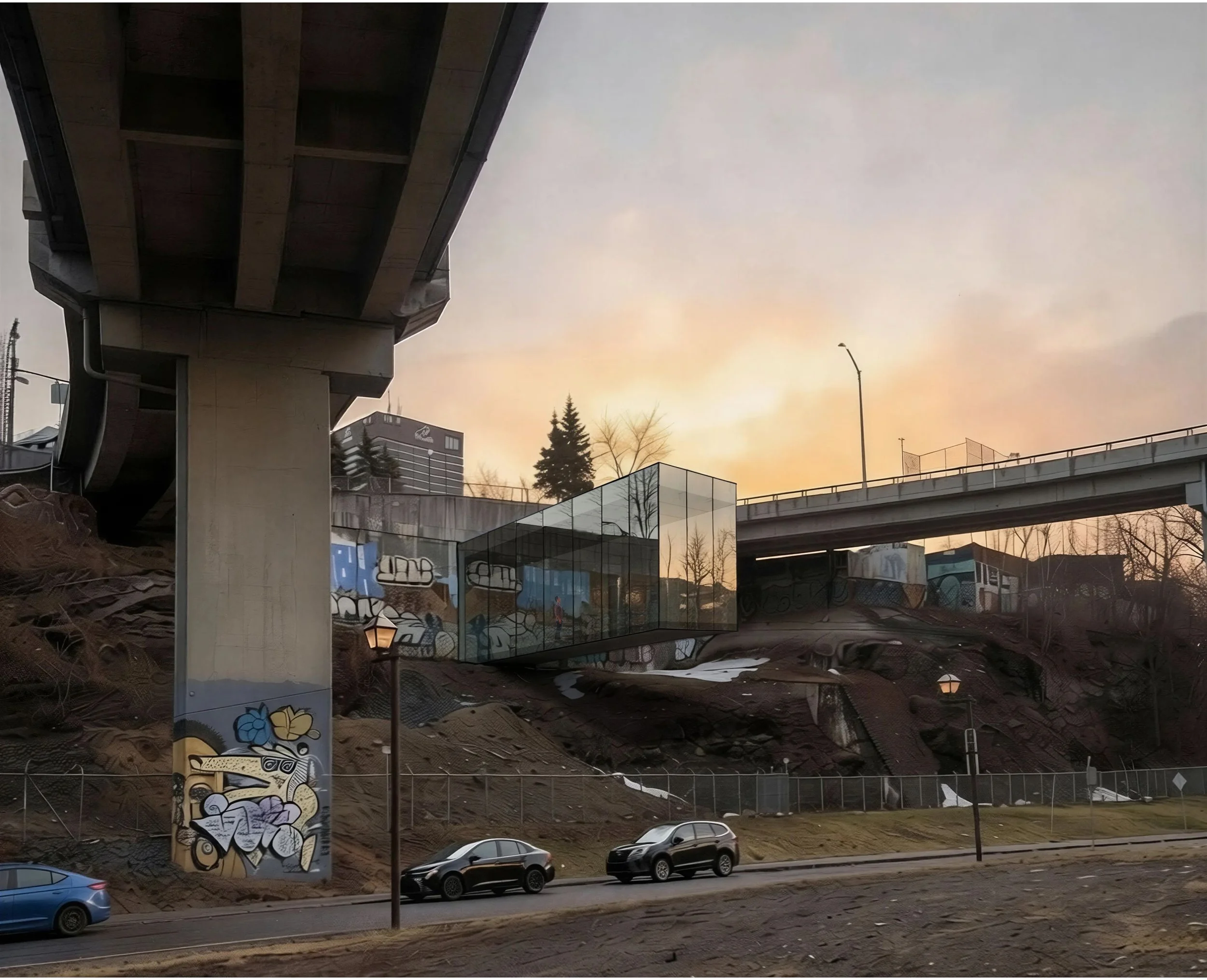 Tunnel . Québec . 2024