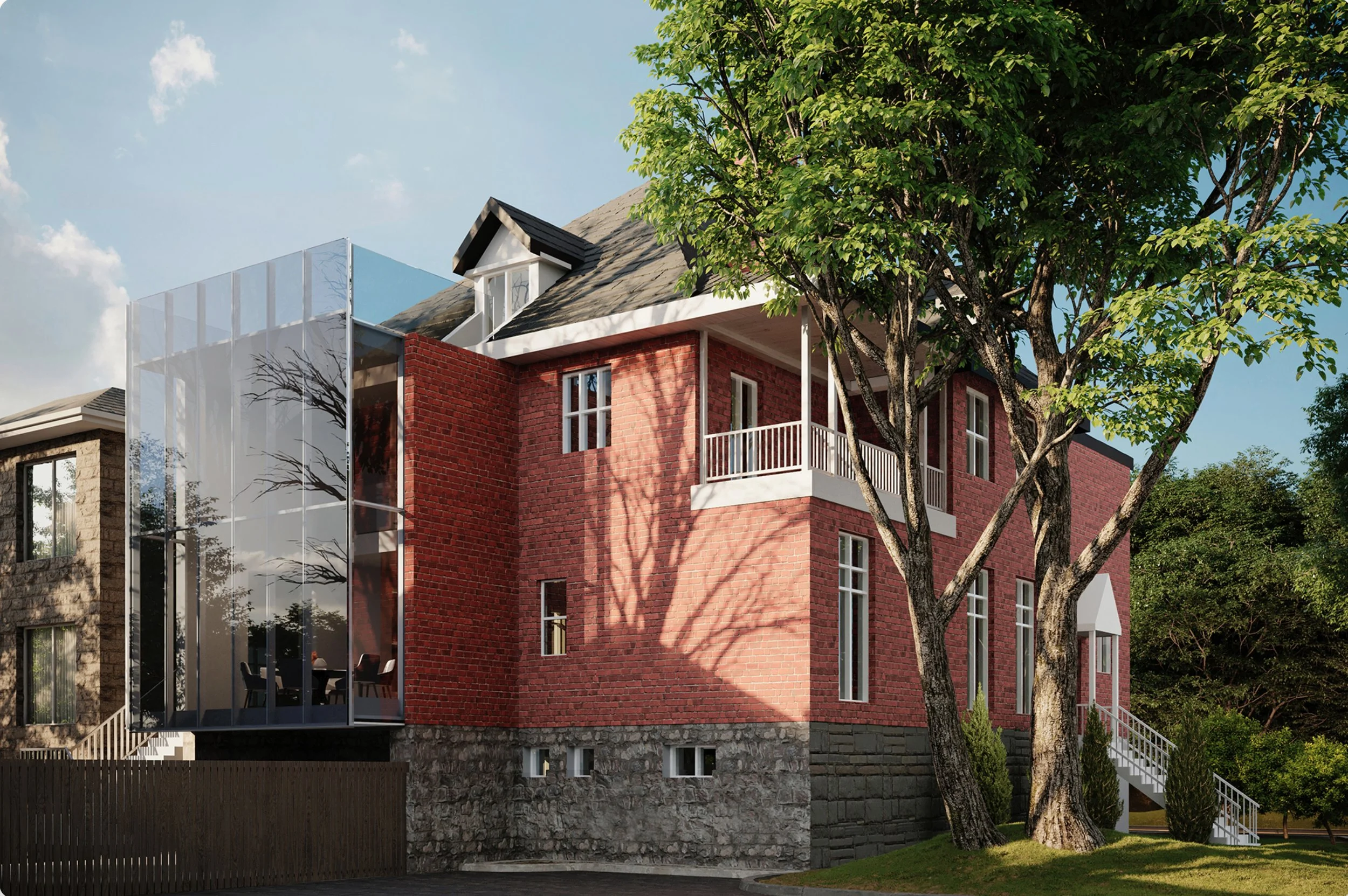 La maison du Dr Marsolais . Montréal . 2021