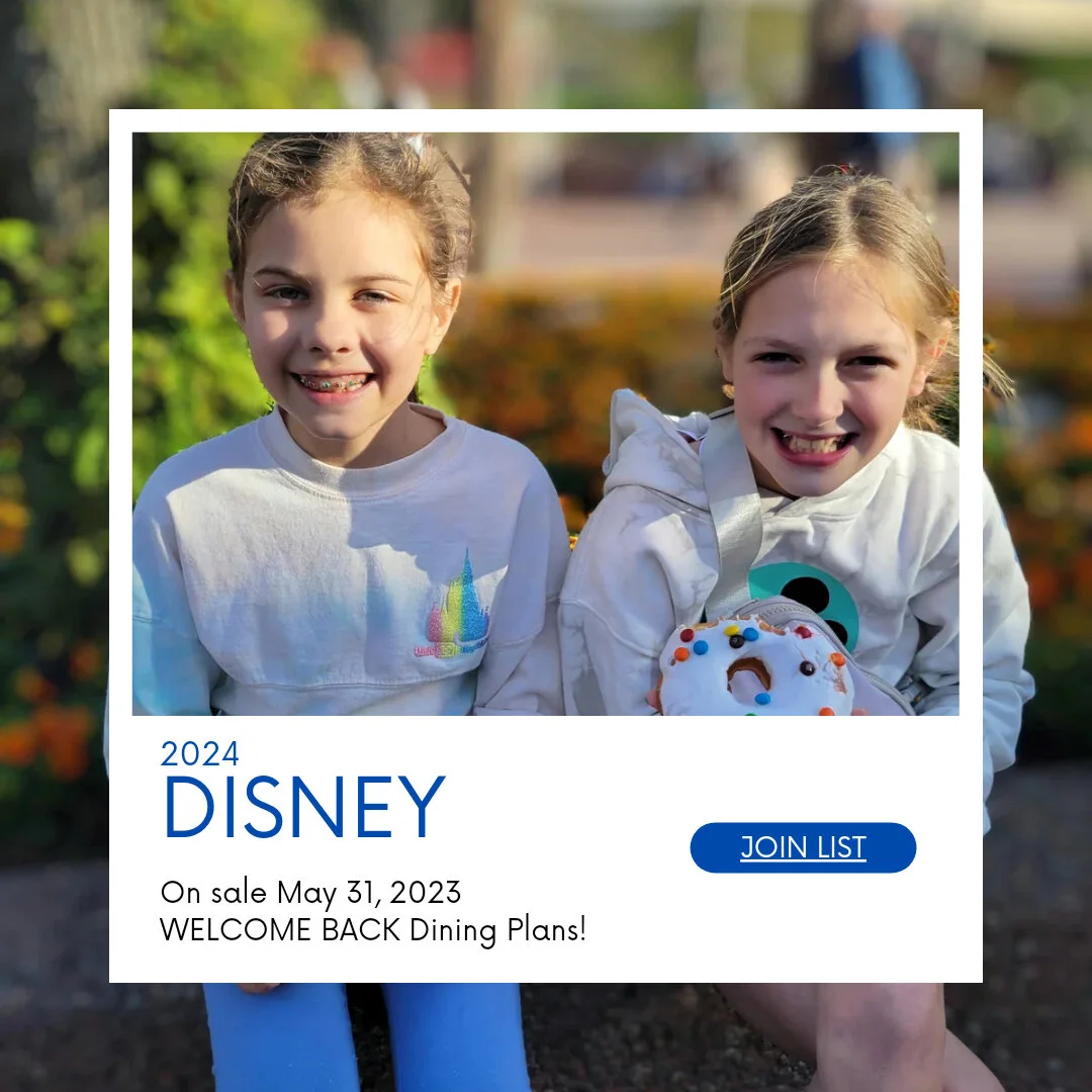 2024 Disney Packages On Sale May 31 🎆⠀⠀⠀⠀⠀⠀⠀⠀⠀
⠀⠀⠀⠀⠀⠀⠀⠀⠀
WELCOME BACK Dining Plans 👋 GOODBYE Park Reservations ⠀⠀⠀⠀⠀⠀⠀⠀⠀
⠀⠀⠀⠀⠀⠀⠀⠀⠀
Join the 2024 list for your FREE, ZERO obligation, hand- crafted Walt Disney World vacation custom quote!