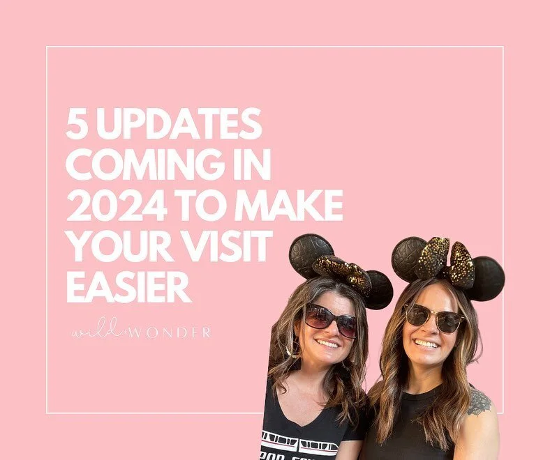 2024 updates we are here for 🙌🏼 

Swipe through to see them all. I know so many have been waiting for #1. Give me easier Genie+ and Extended hours anyday! 

#linkinbio