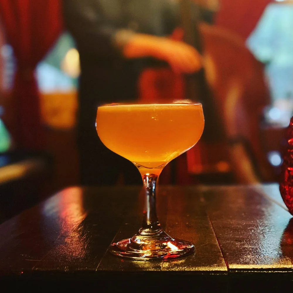 Thurs Happy Hour w/Max Light artwork from Bar Bayeux