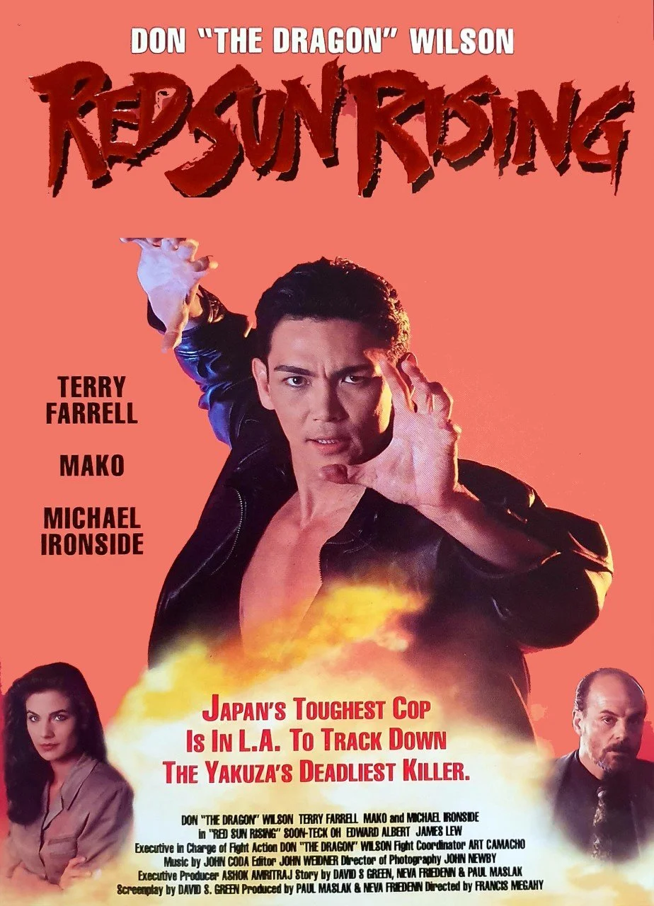 Red Sun Rising (1994) Don “The Dragon” Wilson Action Movie DVD
