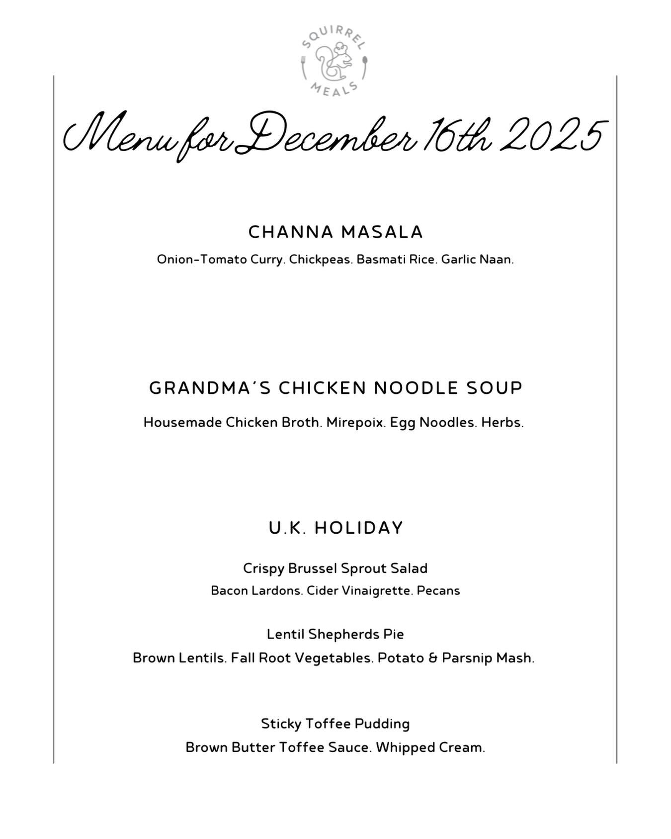 Have you placed your order for next week&rsquo;s meals yet?!? Make sure to do so before we sell out! Reminder: we are offering pickup in SE Portland and delivery all over the city! Reach out if you have any questions or concerns!