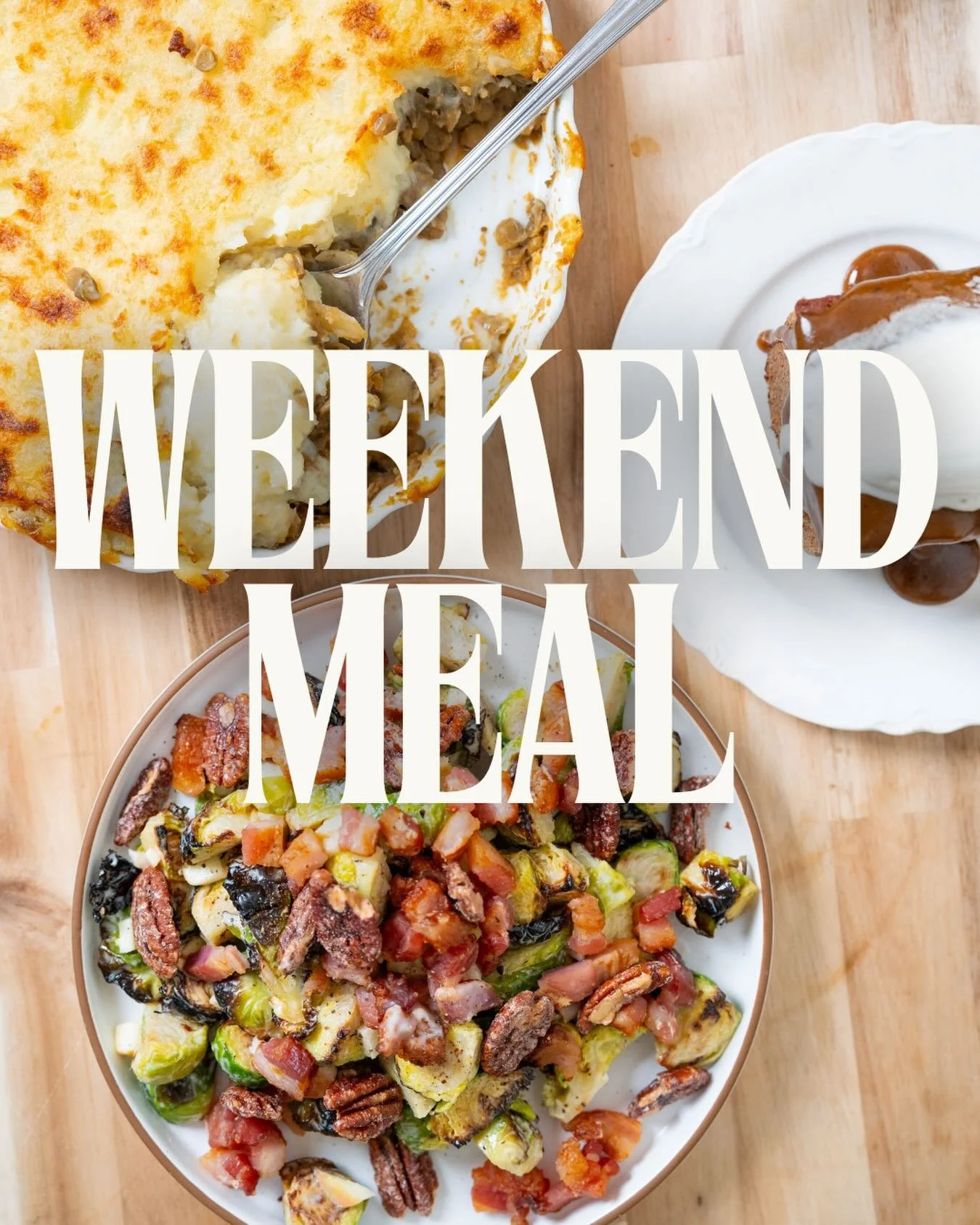 Did you know each week, our meal kits come with a &lsquo;Weekend Meal&rsquo;??? That&rsquo;s a 3 course, cuisine driven menu with an appetizer, a main and a dessert! It&rsquo;s not necessarily meant to be saved for the weekend. Rather it&rsquo;s a wa