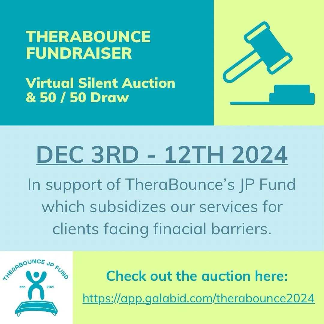 Our 3rd annual virtual silent auction is now open! The auction will run until Dec 12th at 8pm. Check out our amazing prizes including gift baskets, gift cards, a rebounder, handmade decorations, and toys! All proceeds support our JP fund which helps