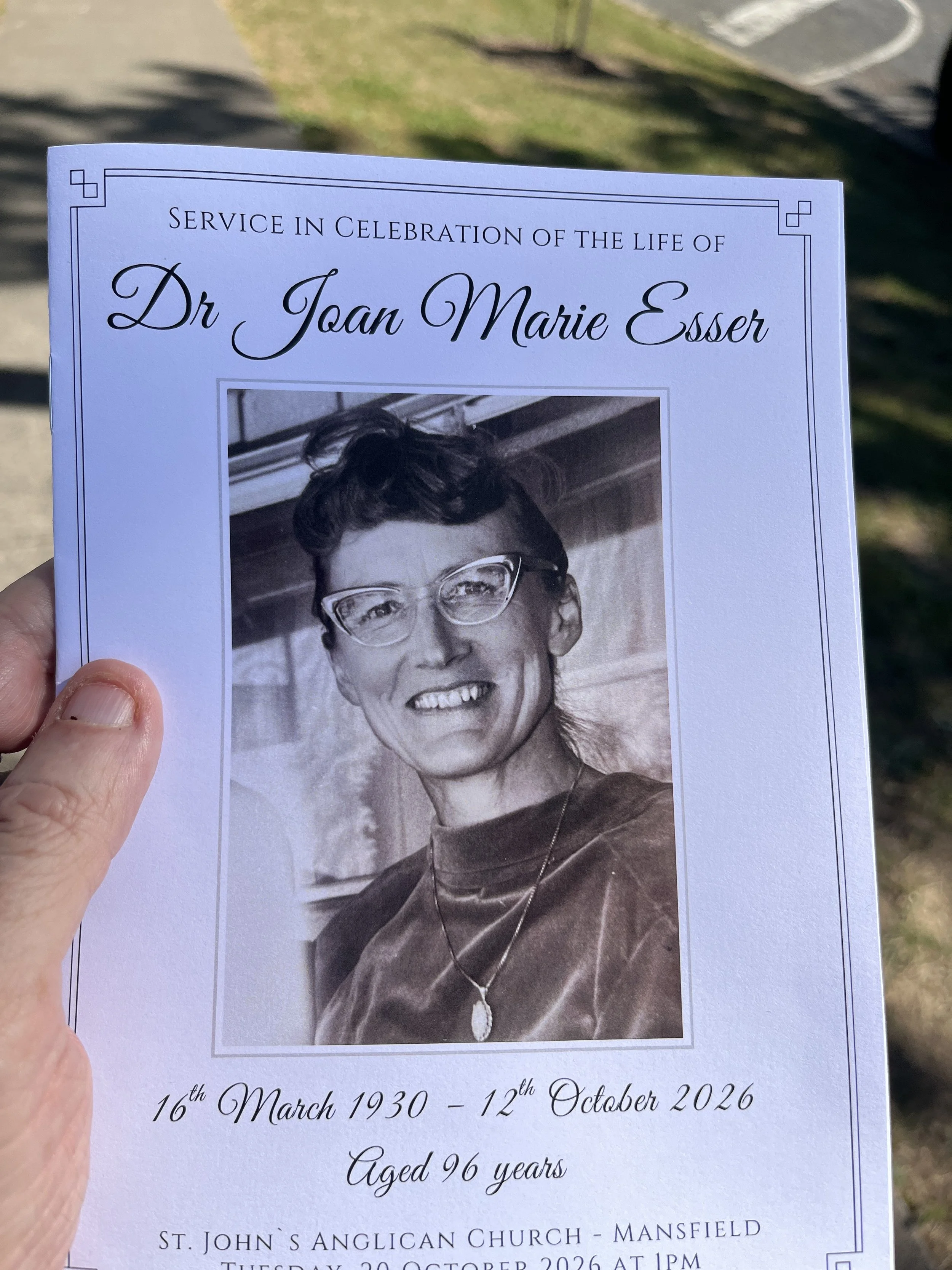 Dr. Joan Curtis.