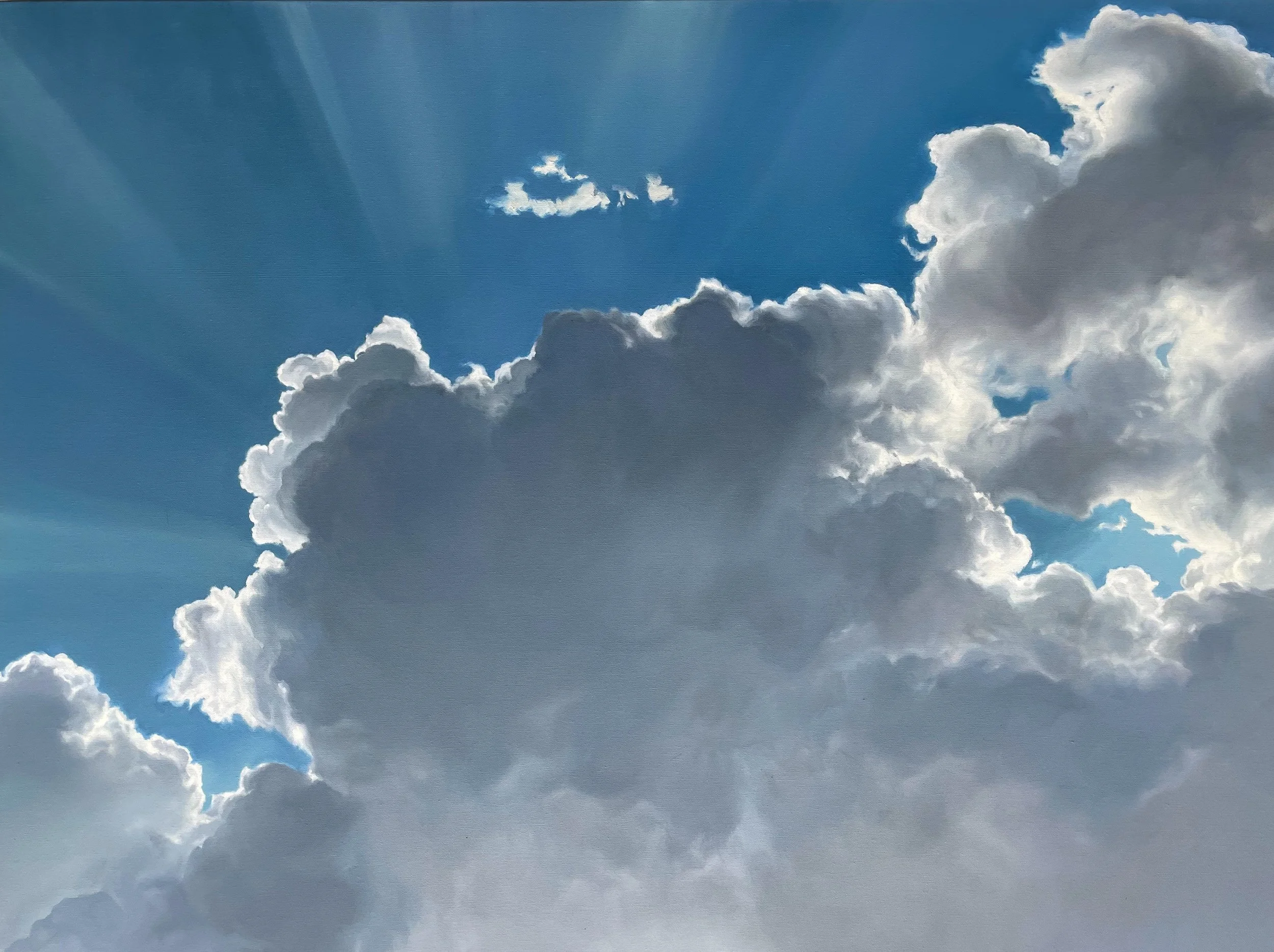 Cloudscape 143, 2026, 36x48in, oil on canvas