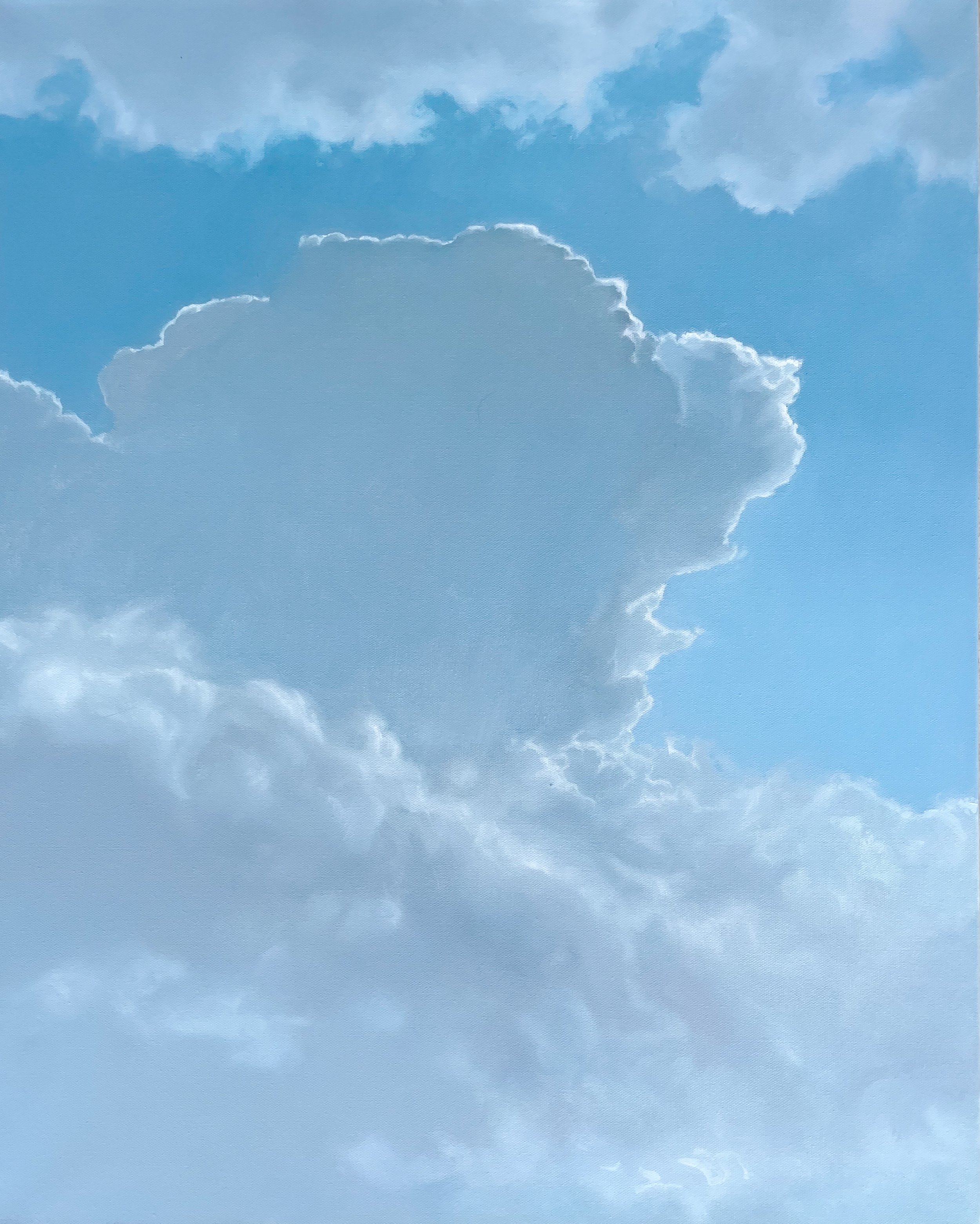 Cloudscape 146, 2026, 30x24in, oil on canvas, available