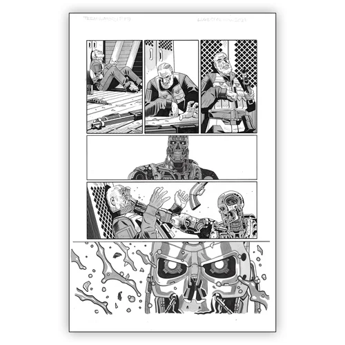 Declan Shalvey | Luke Sparrow - The Terminator : Issue 01 page 19 | Declan Shalvey