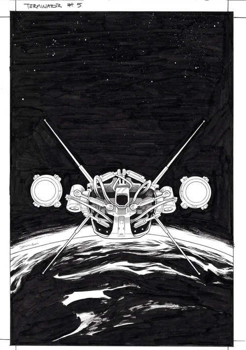 Declan Shalvey | The Terminator : Issue 05 Cover Art | Declan Shalvey