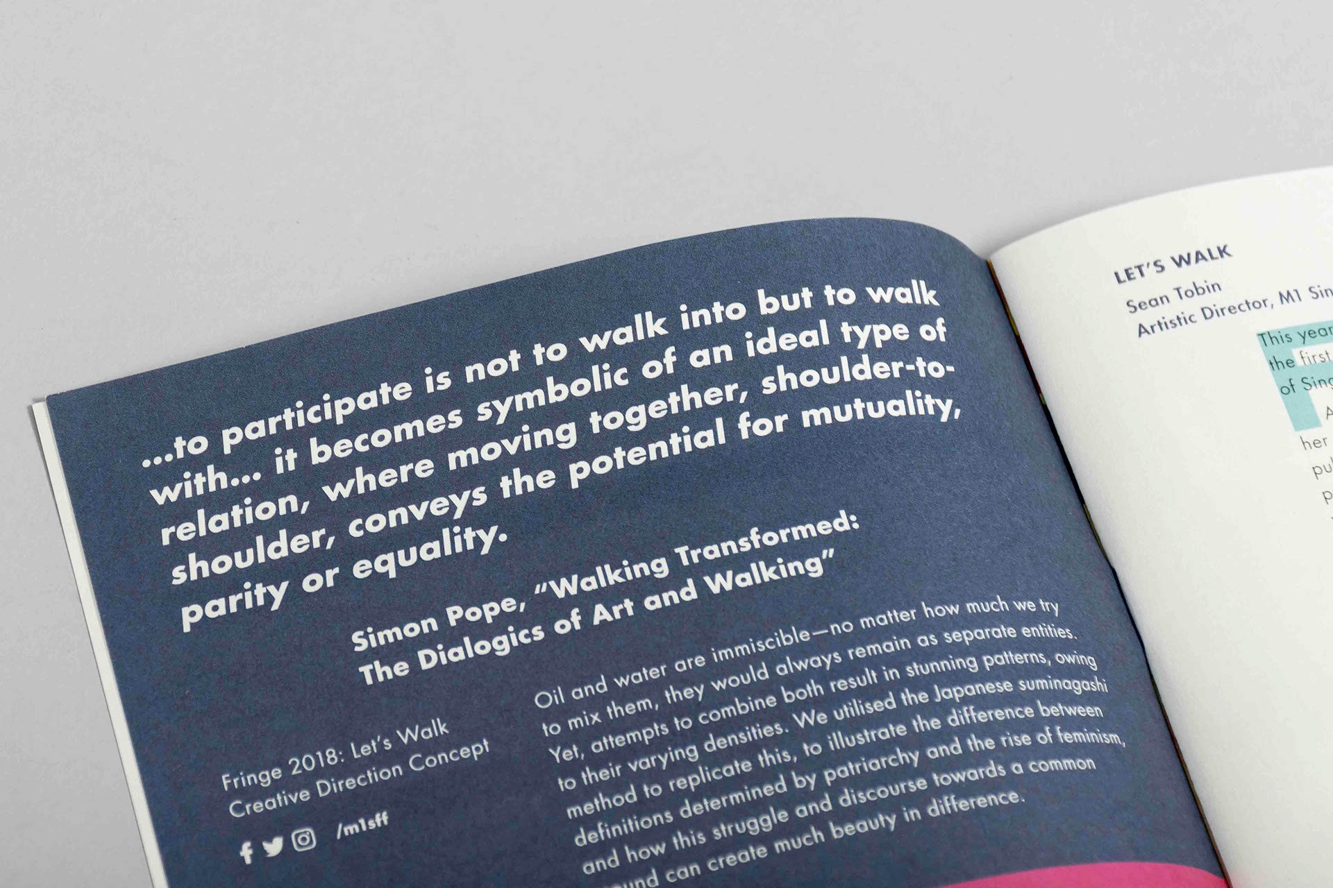 M1 Singapore Fringe Festival 2018 - Programme Booklet 04