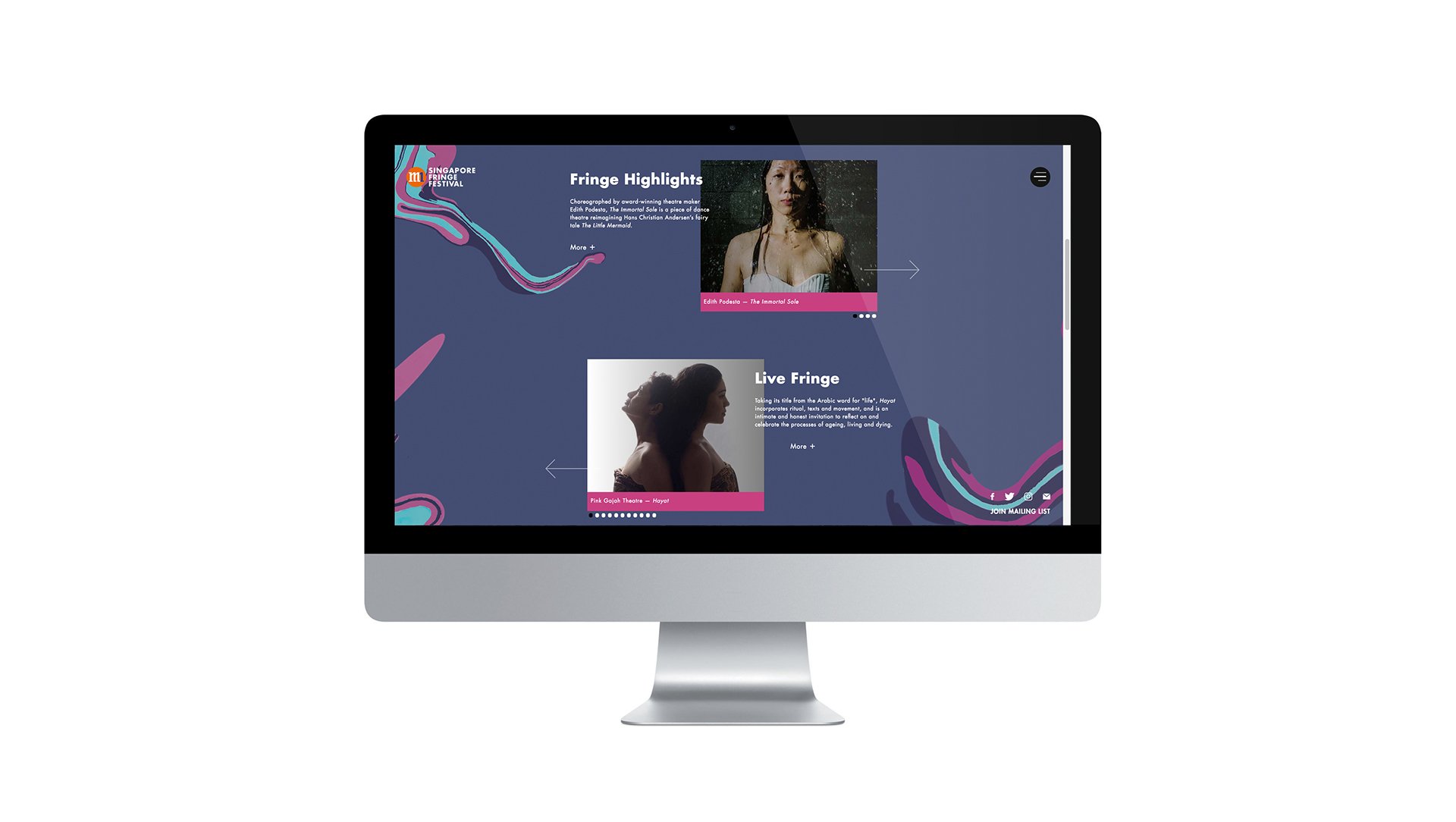 M1 Singapore Fringe Festival 2018 - Website 02