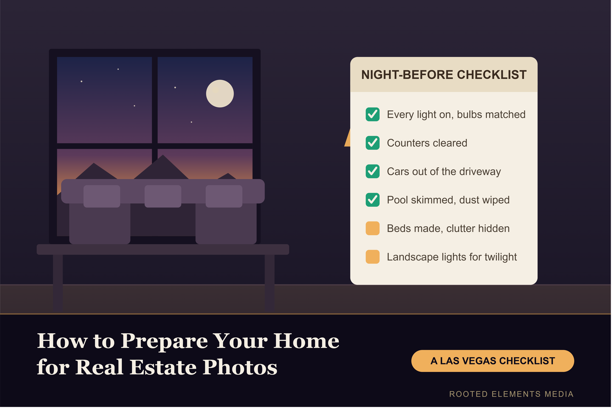 How to Prepare Your Home for Real Estate Photos: A Las Vegas Photographer's Checklist