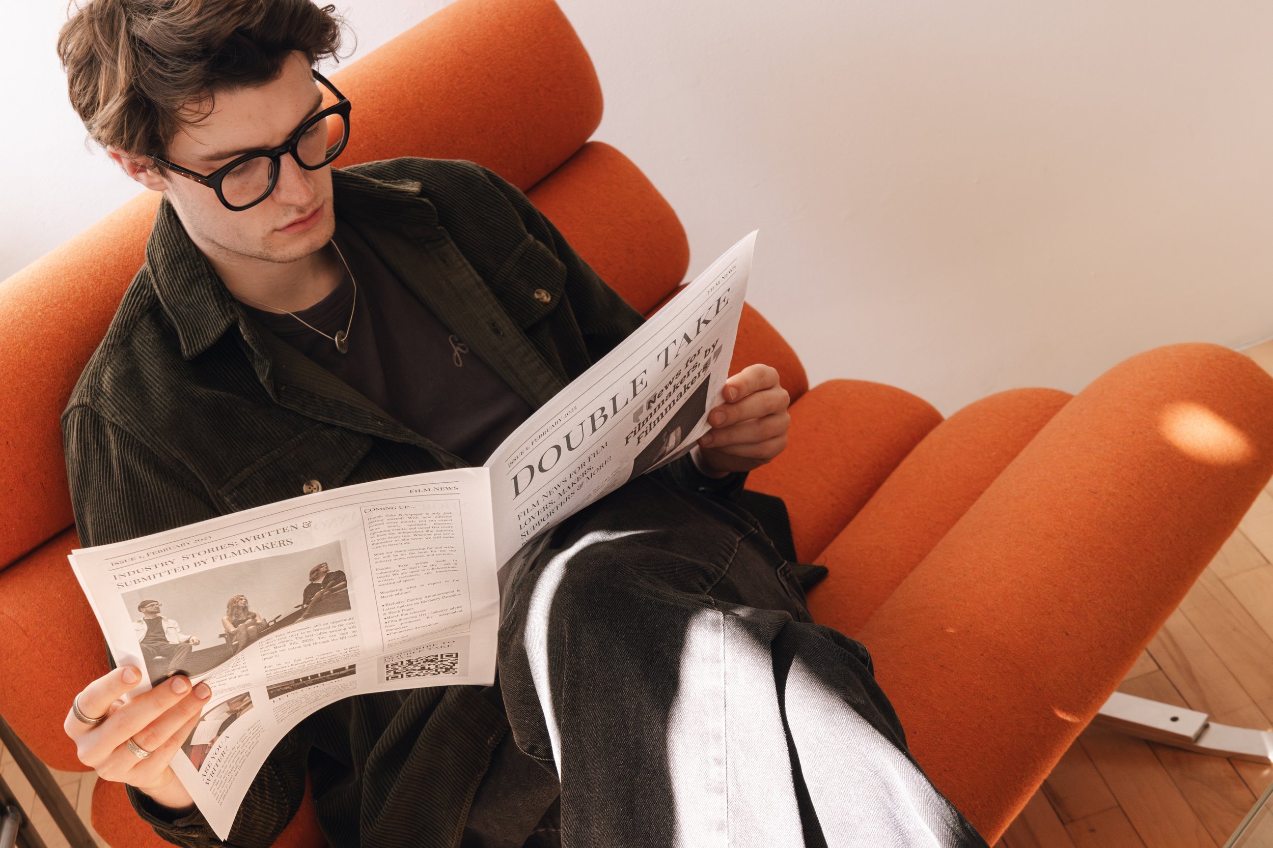 Double Take Newspaper - London Pop Up