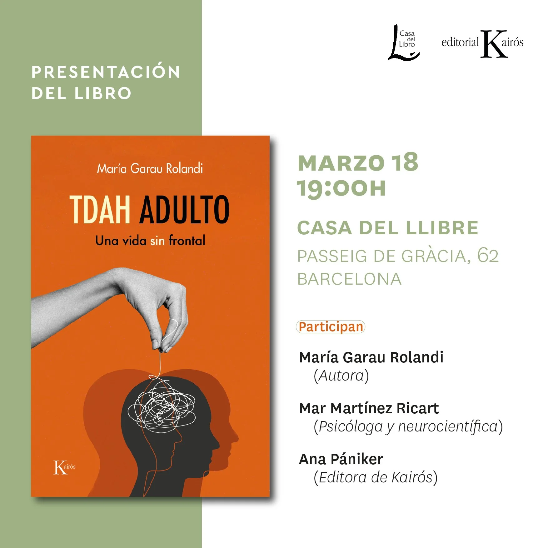 Presentación TDAH ADULTO (Barcelona)