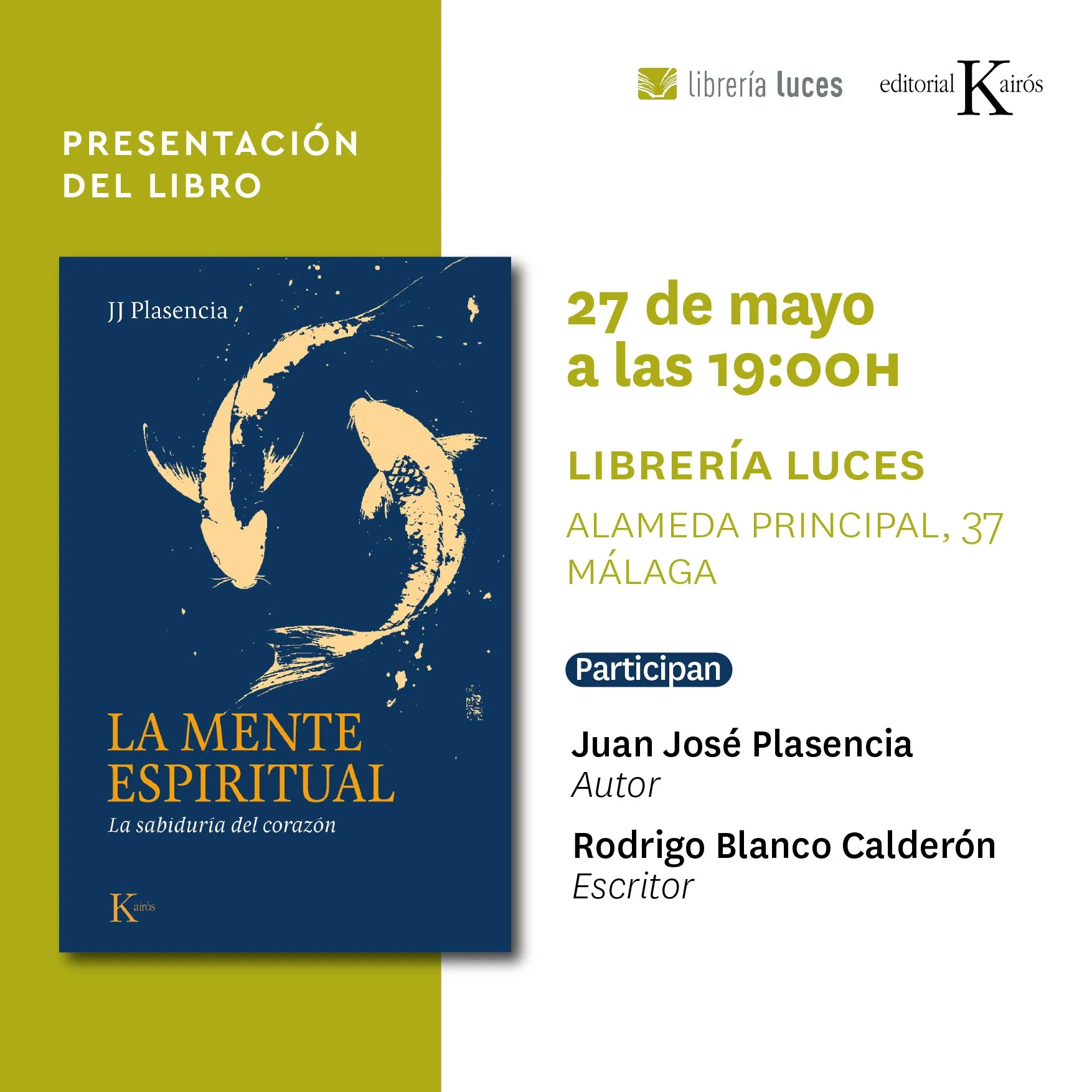 Presentación LA MENTE ESPIRITUAL (Málaga)