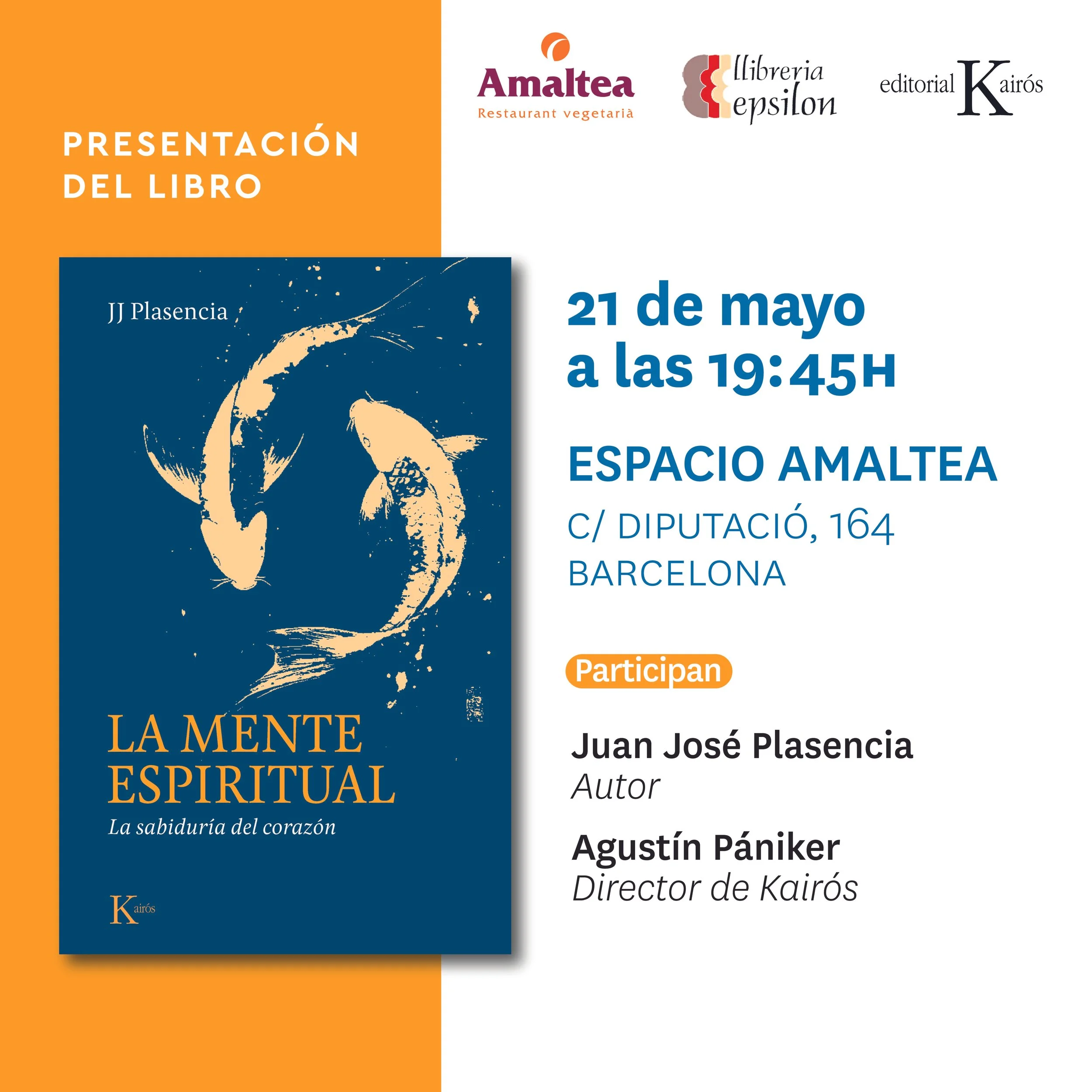 Presentación LA MENTE ESPIRITUAL (Barcelona)