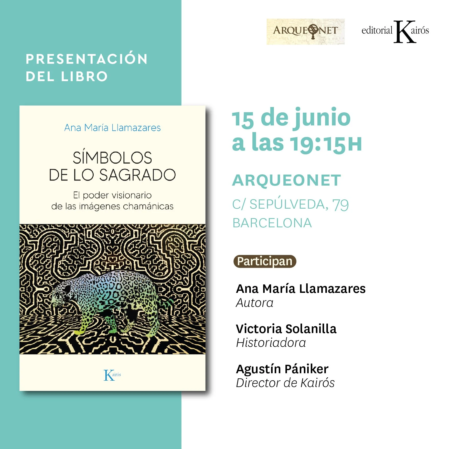 Presentación SÍMBOLOS DE LO SAGRADO (Barcelona)