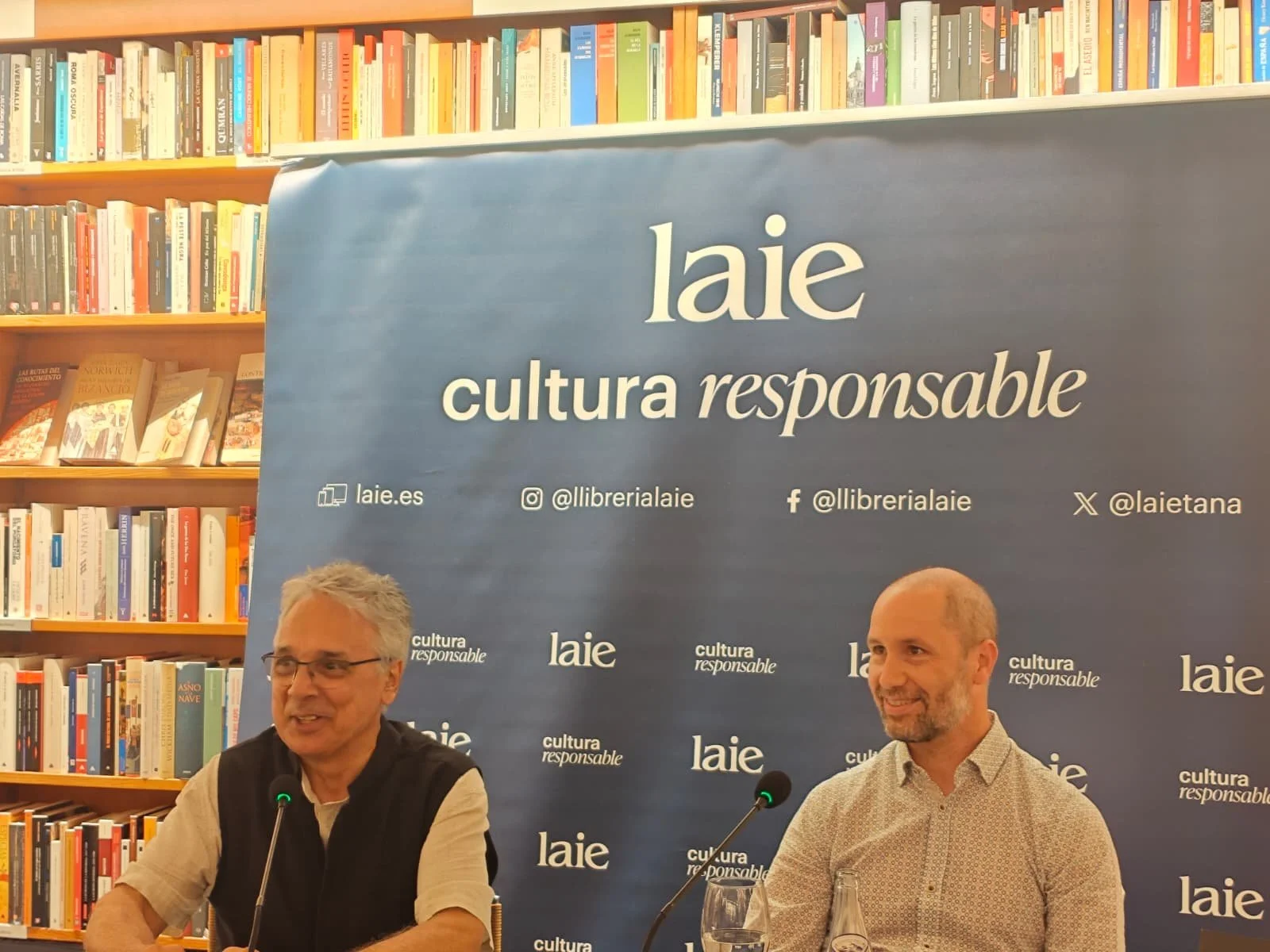 Presentación del Milindapañha, con Aleix Ruiz Falqués y Agustín Pániker 