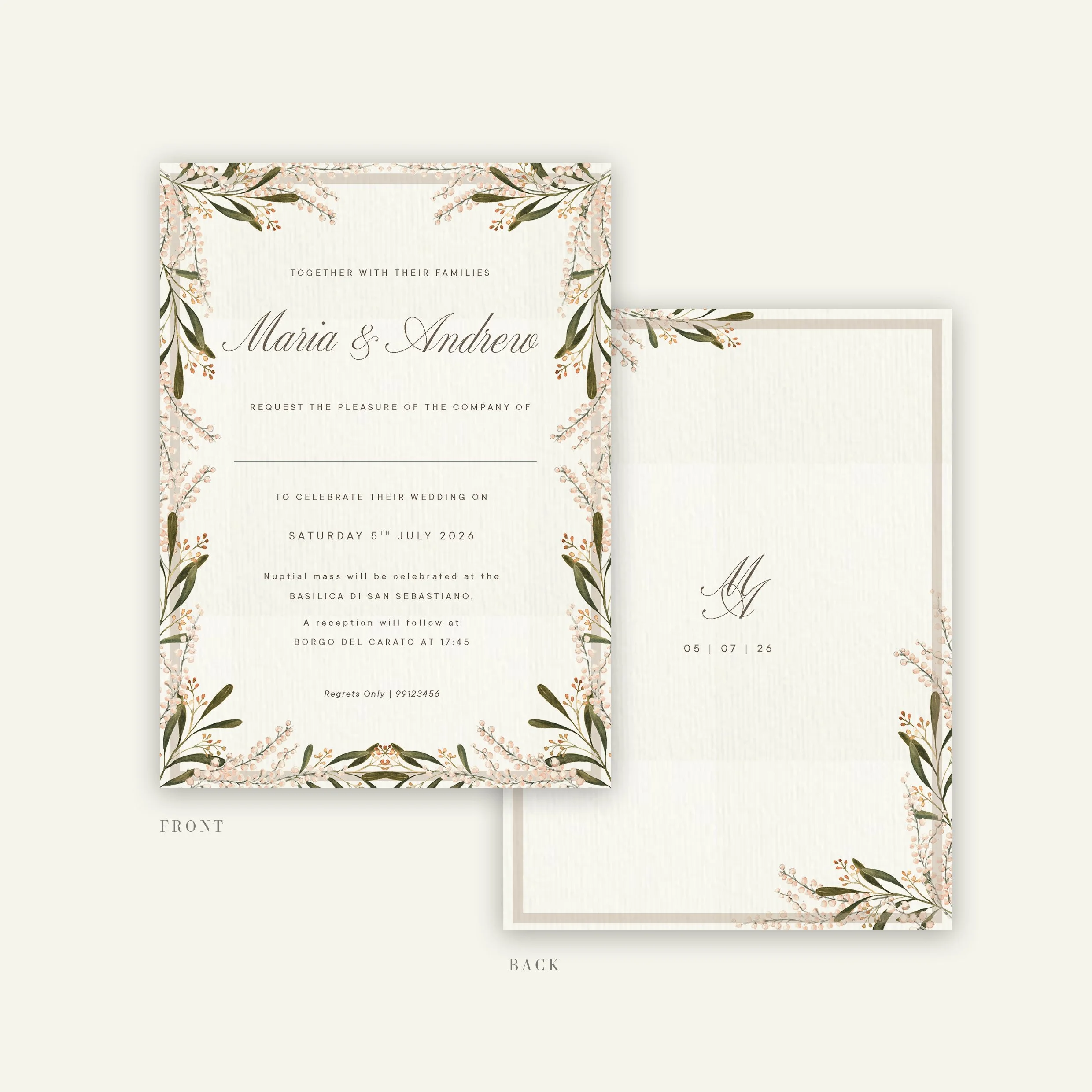 Wedding Invitation | Olivia