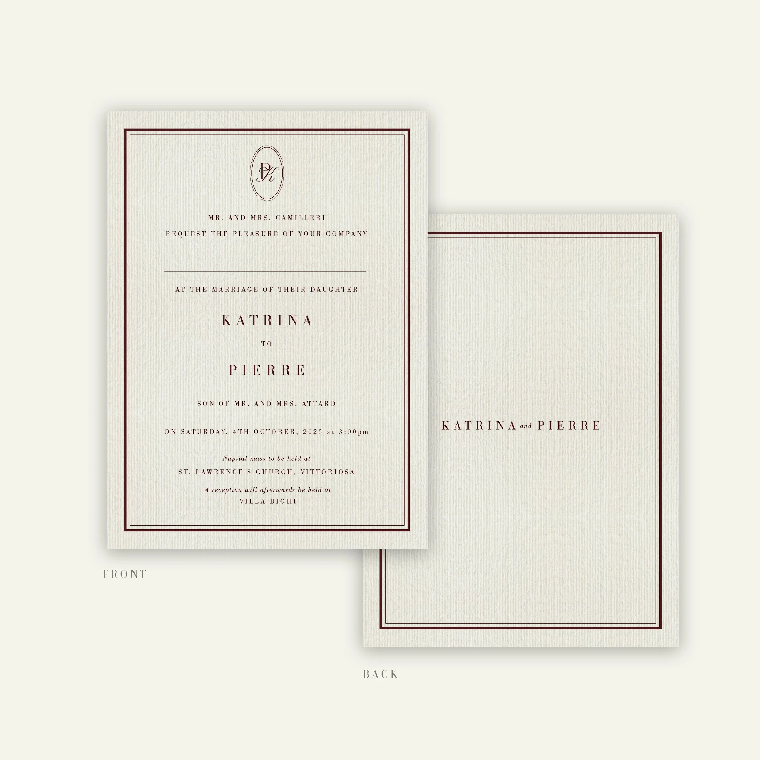 Wedding Invitation | Violette