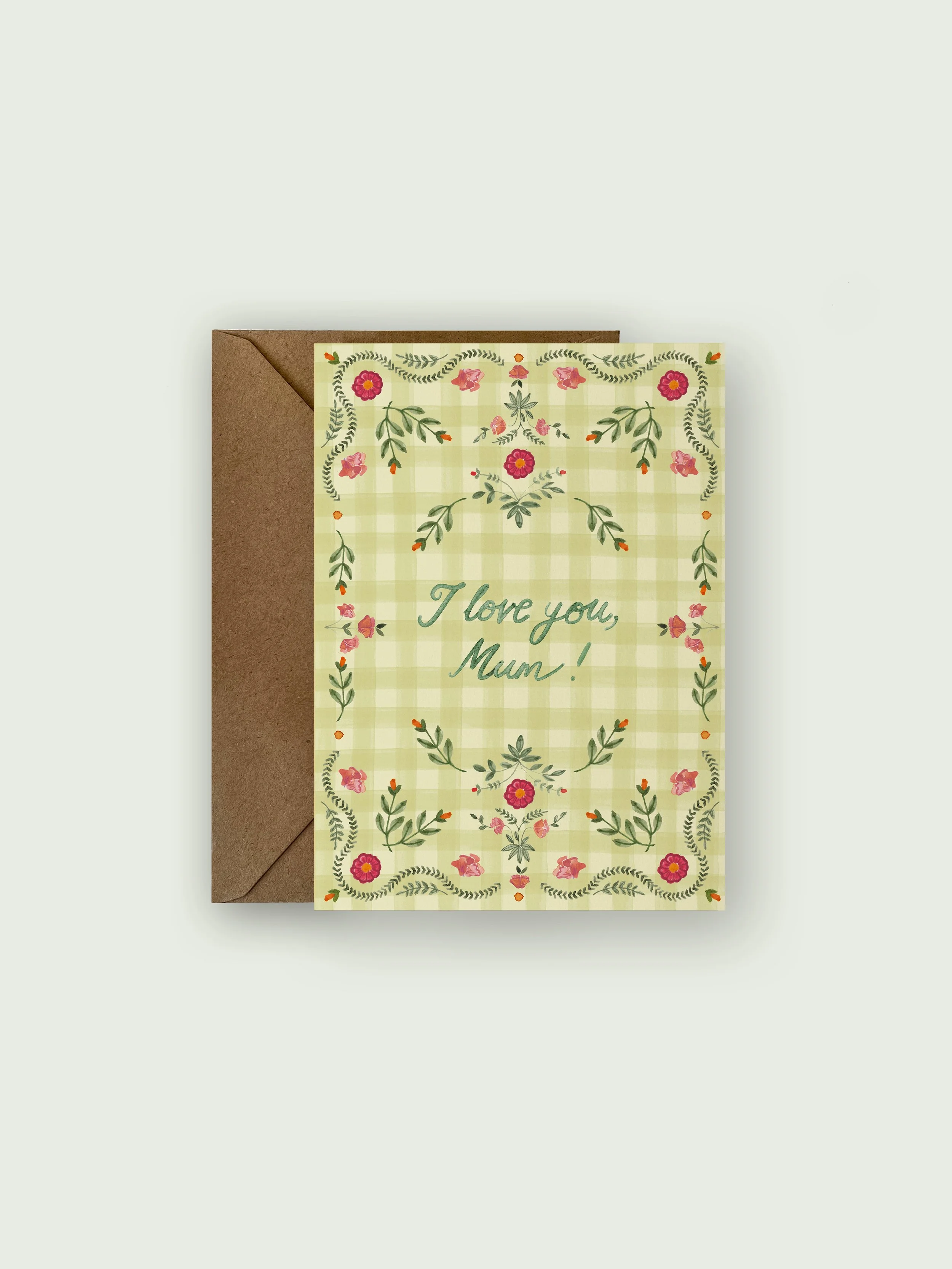 MOTHER'S DAY CARD | I Love You Mum | English or Maltese