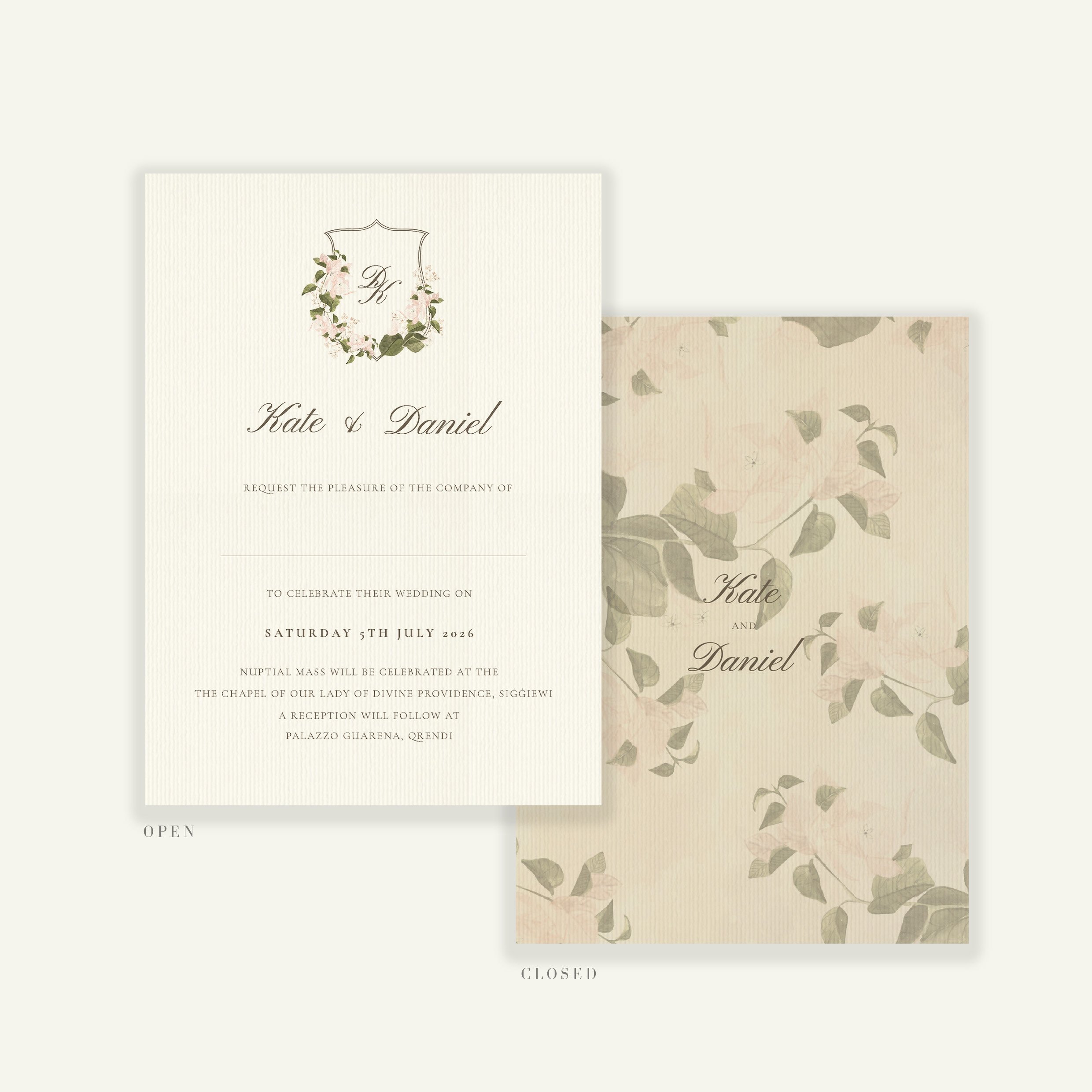 Wedding Invitation | Marigold