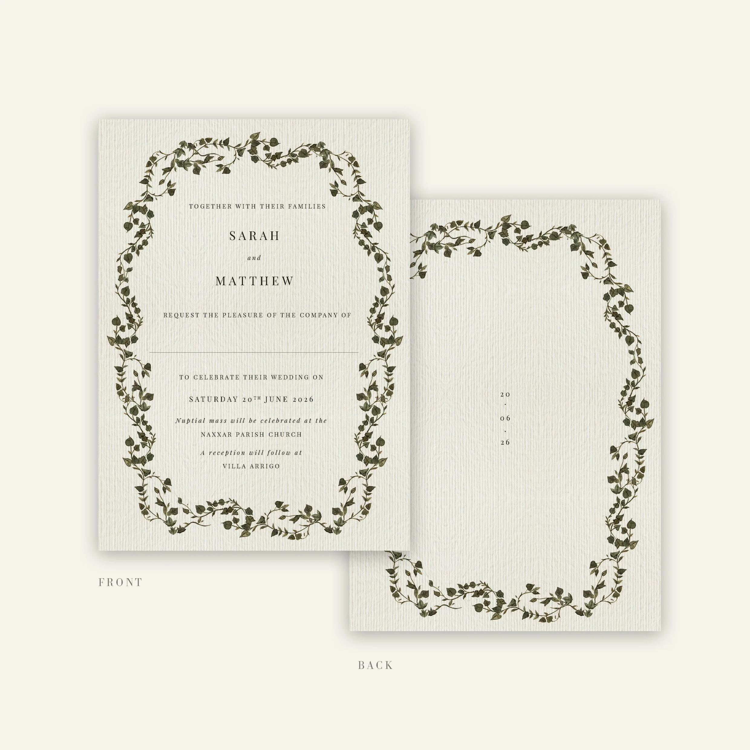 Wedding Invitation | Ivy