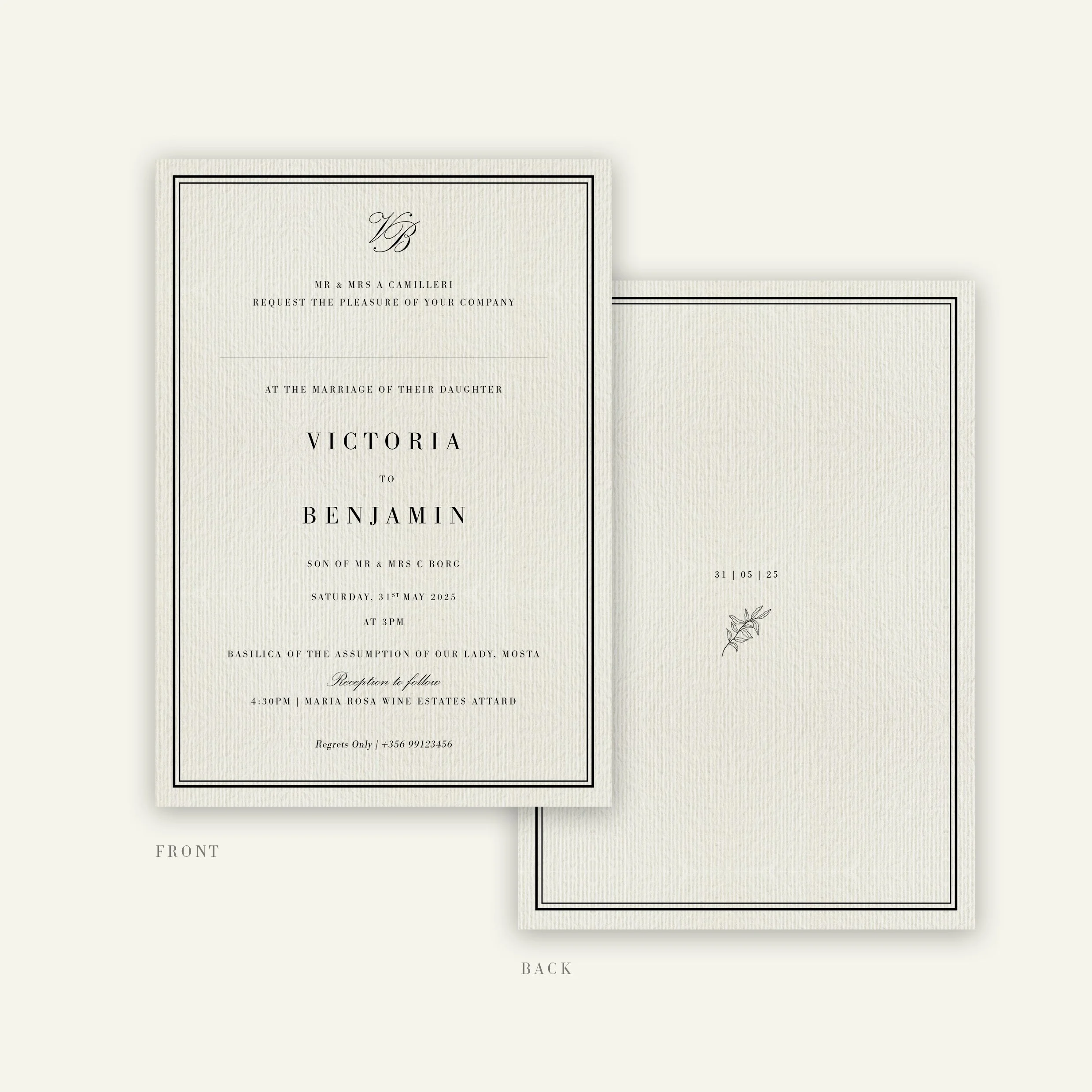 Wedding Invitation | Violette 2.0